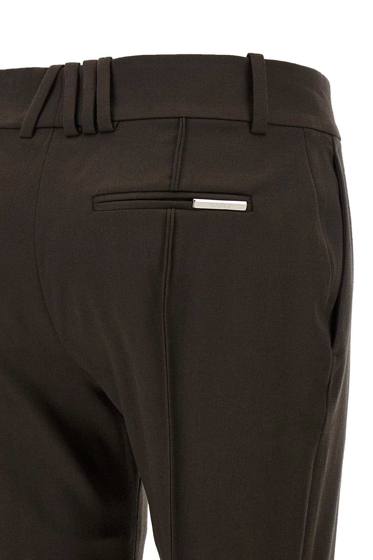 The Attico The Attico Flared Wool Gabardine Pants