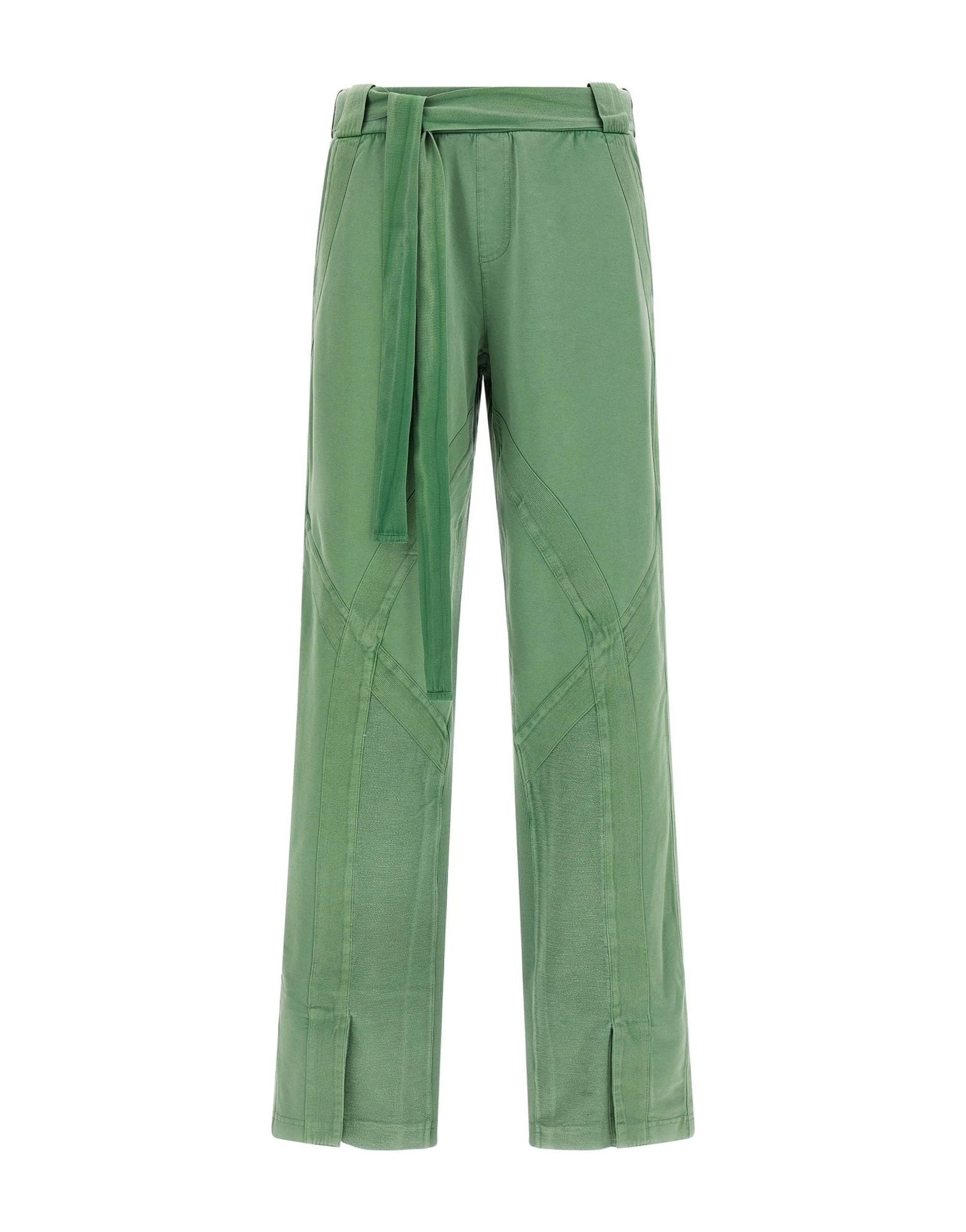 The Attico The Attico Front Split Fleece Pants