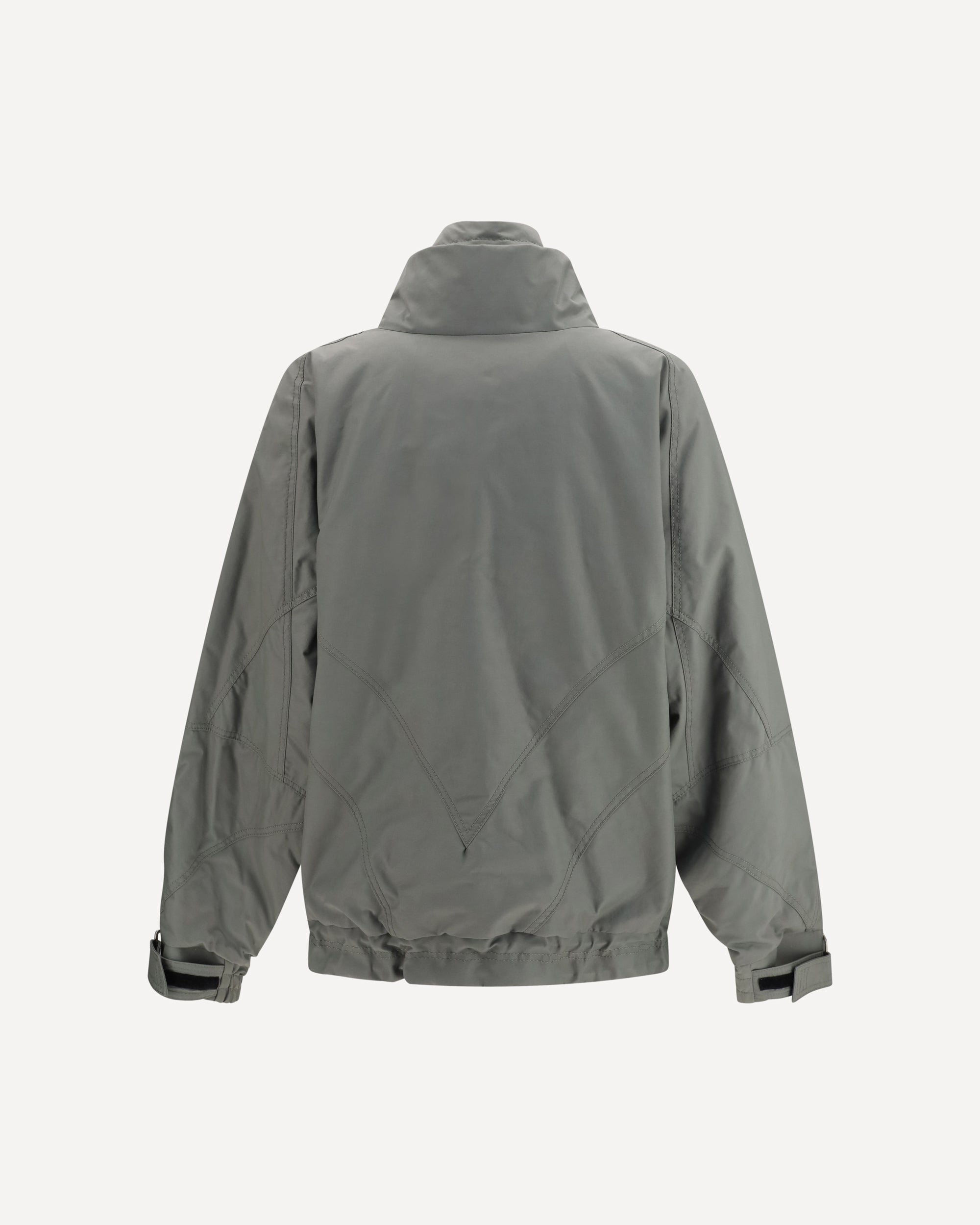 The Attico High-Neck Bomber With Zips - alternate view