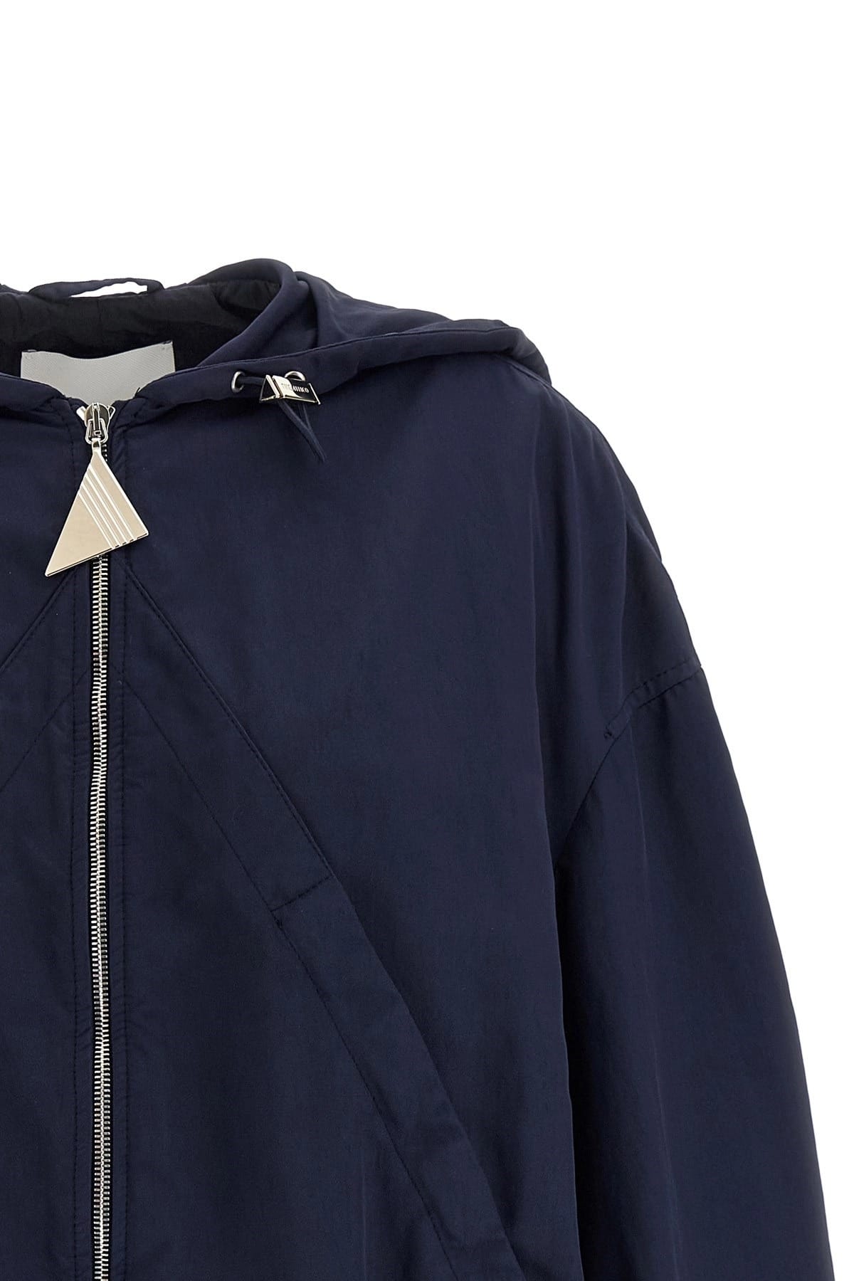 The Attico The Attico Hooded Bomber Jacket