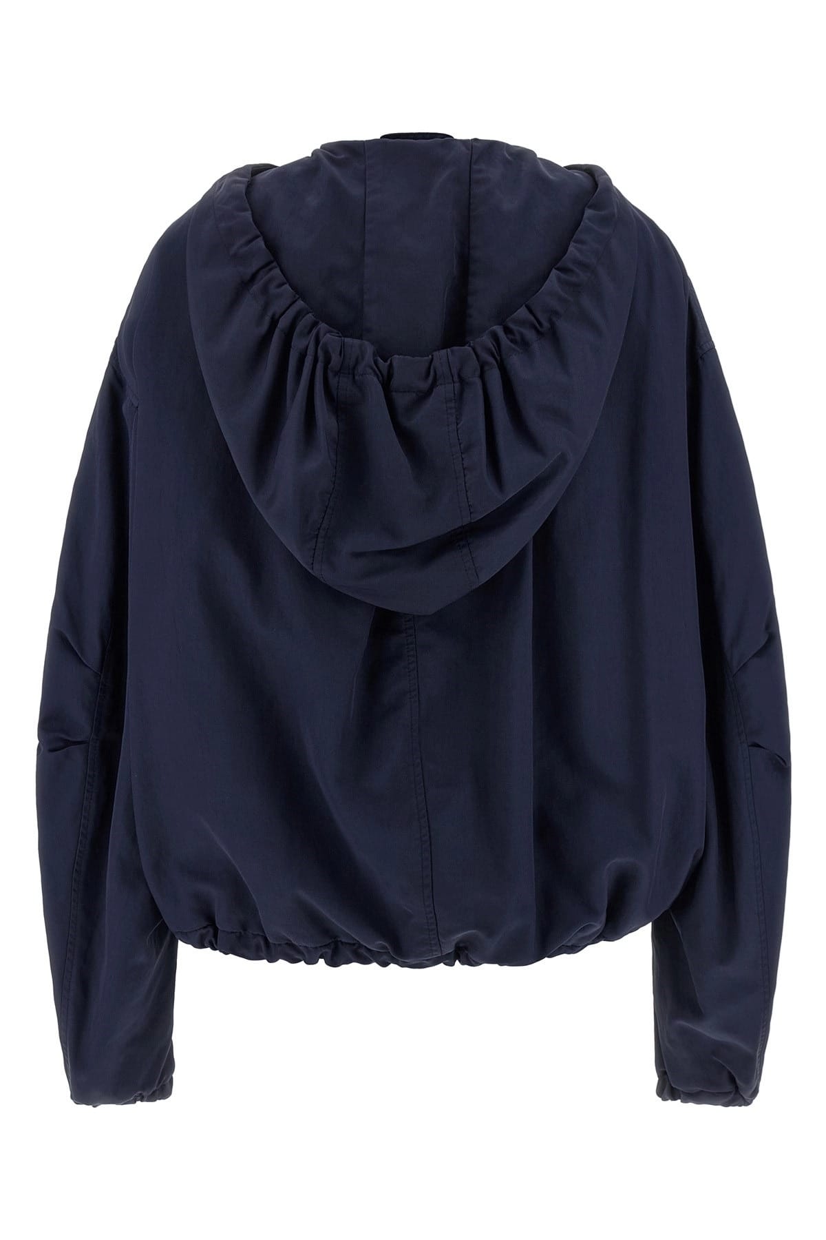 The Attico The Attico Hooded Bomber Jacket