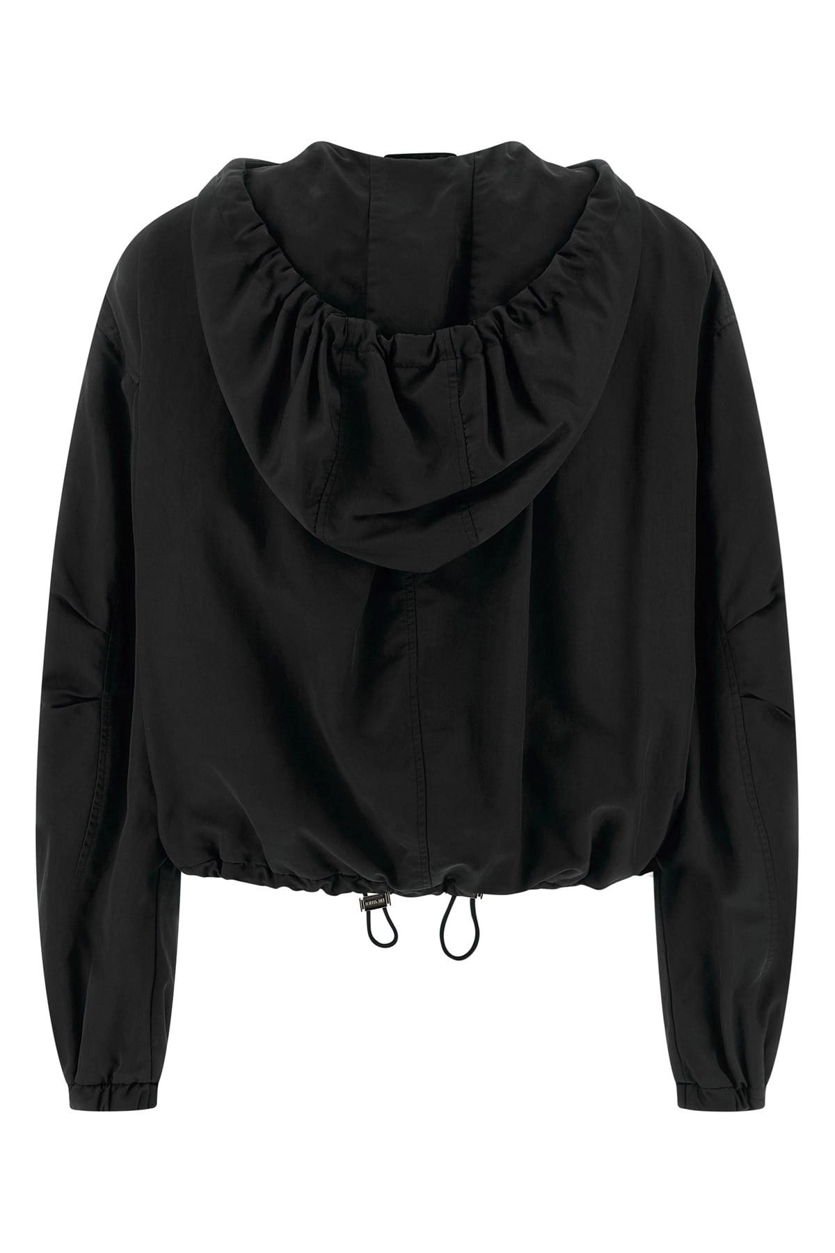 The Attico The Attico Hooded Bomber Jacket