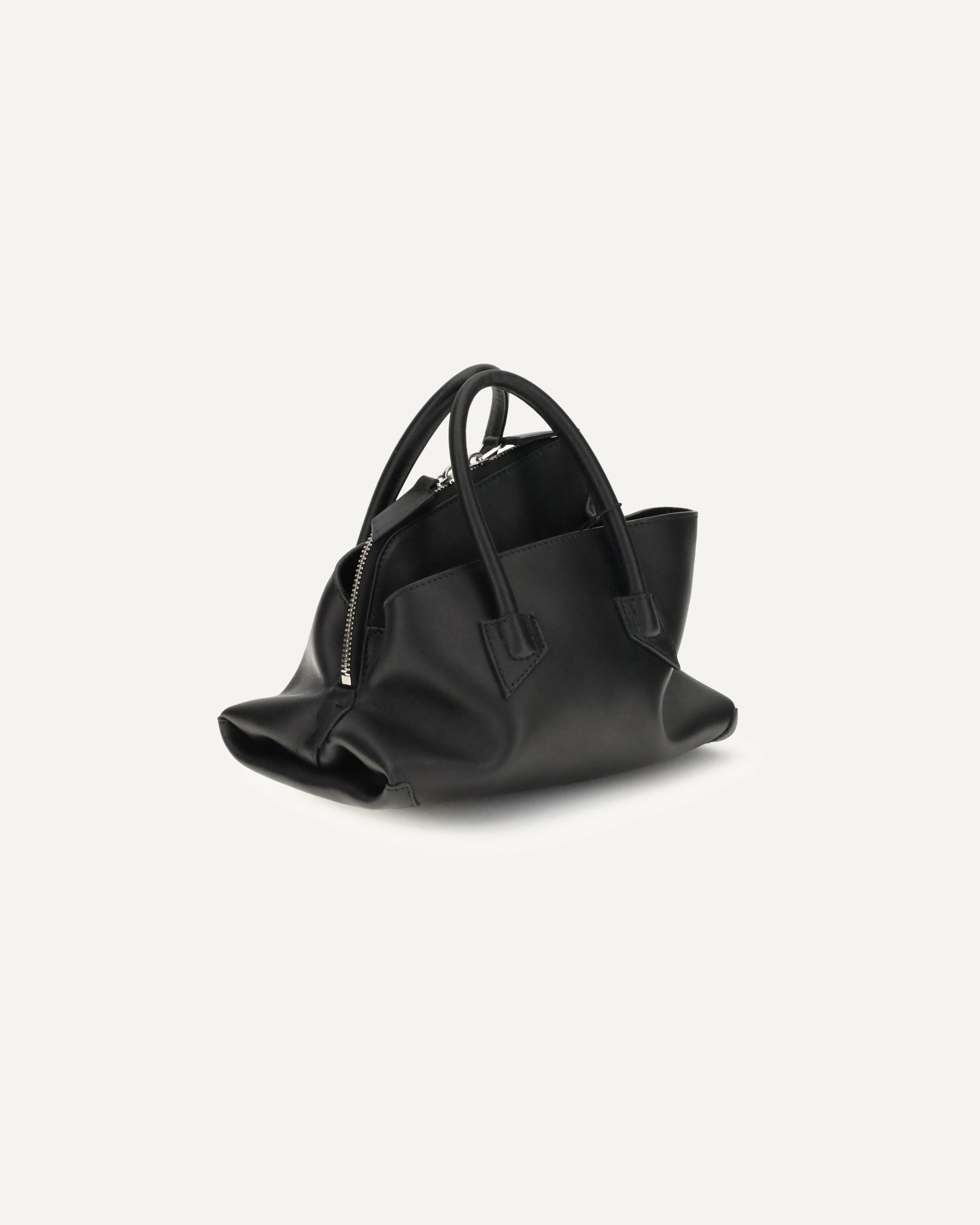 The Attico La Passeggiata Mini Leather Handbag