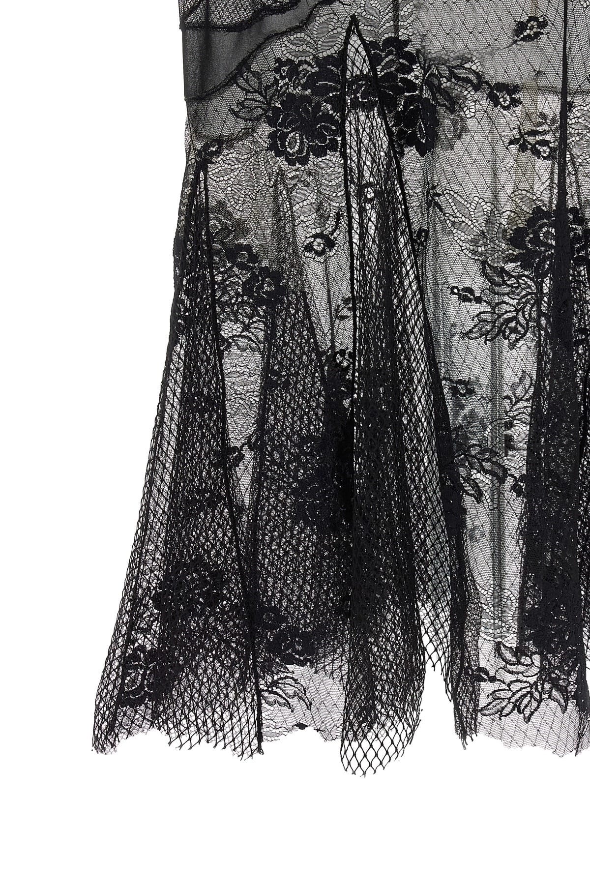 The Attico The Attico Lace Tulle Dress
