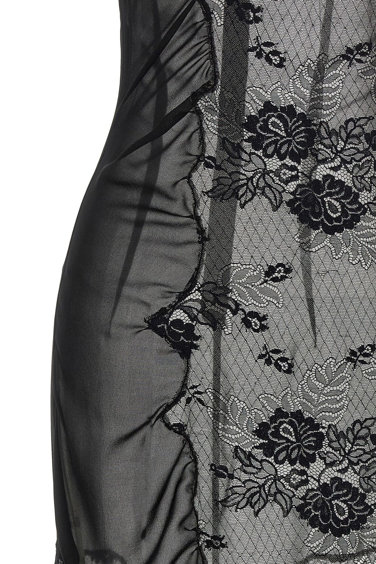 The Attico The Attico Lace Tulle Dress