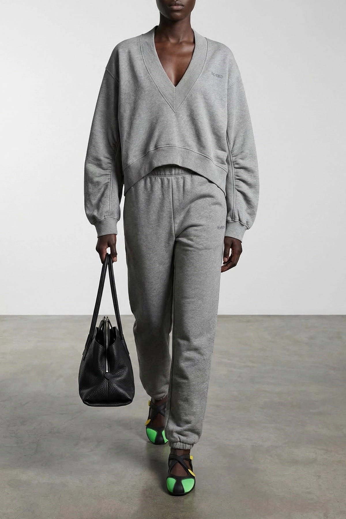 The Attico The Attico Logo Embroidery Joggers