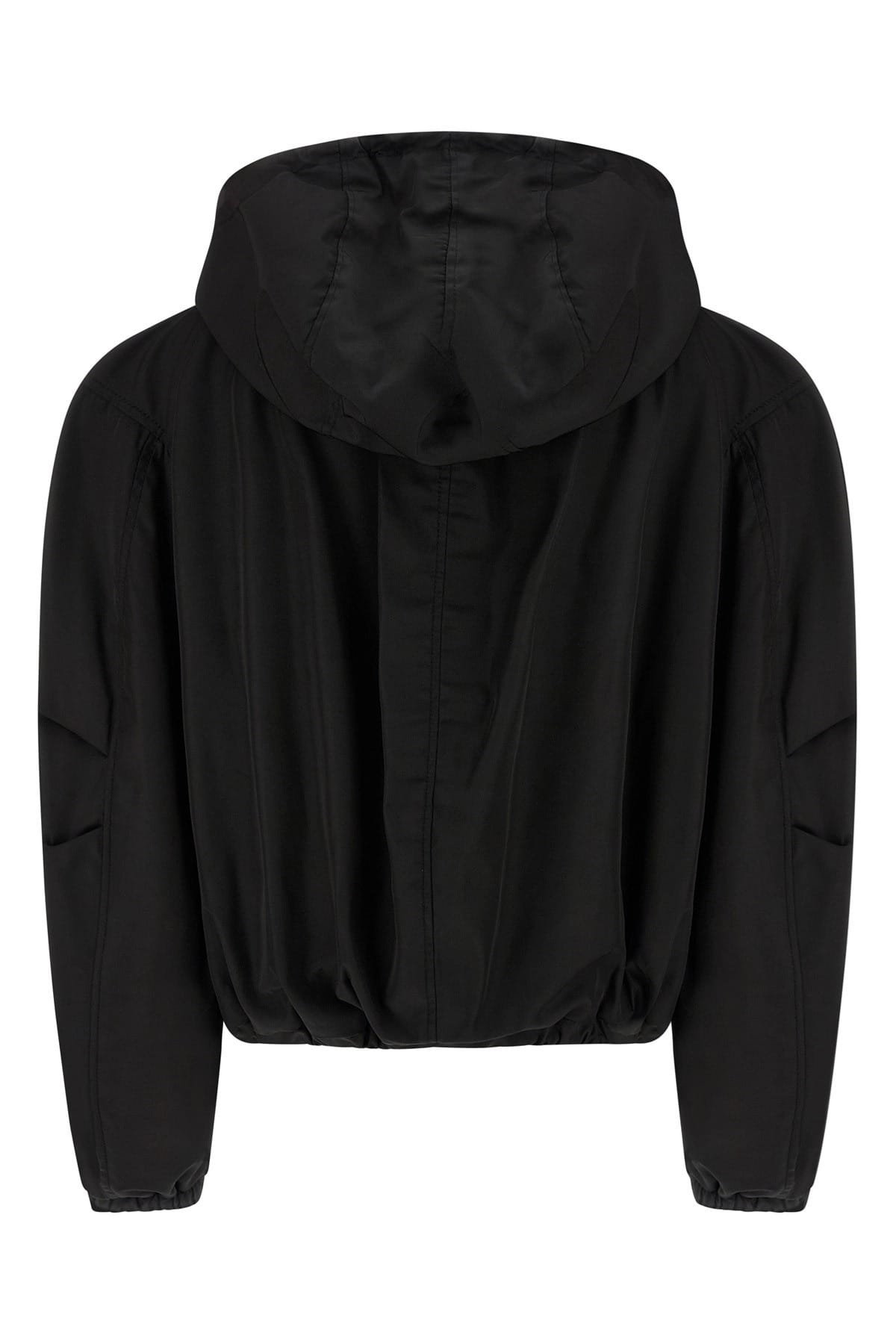 The Attico Maxi Hood Bomber Jacket - alternate view