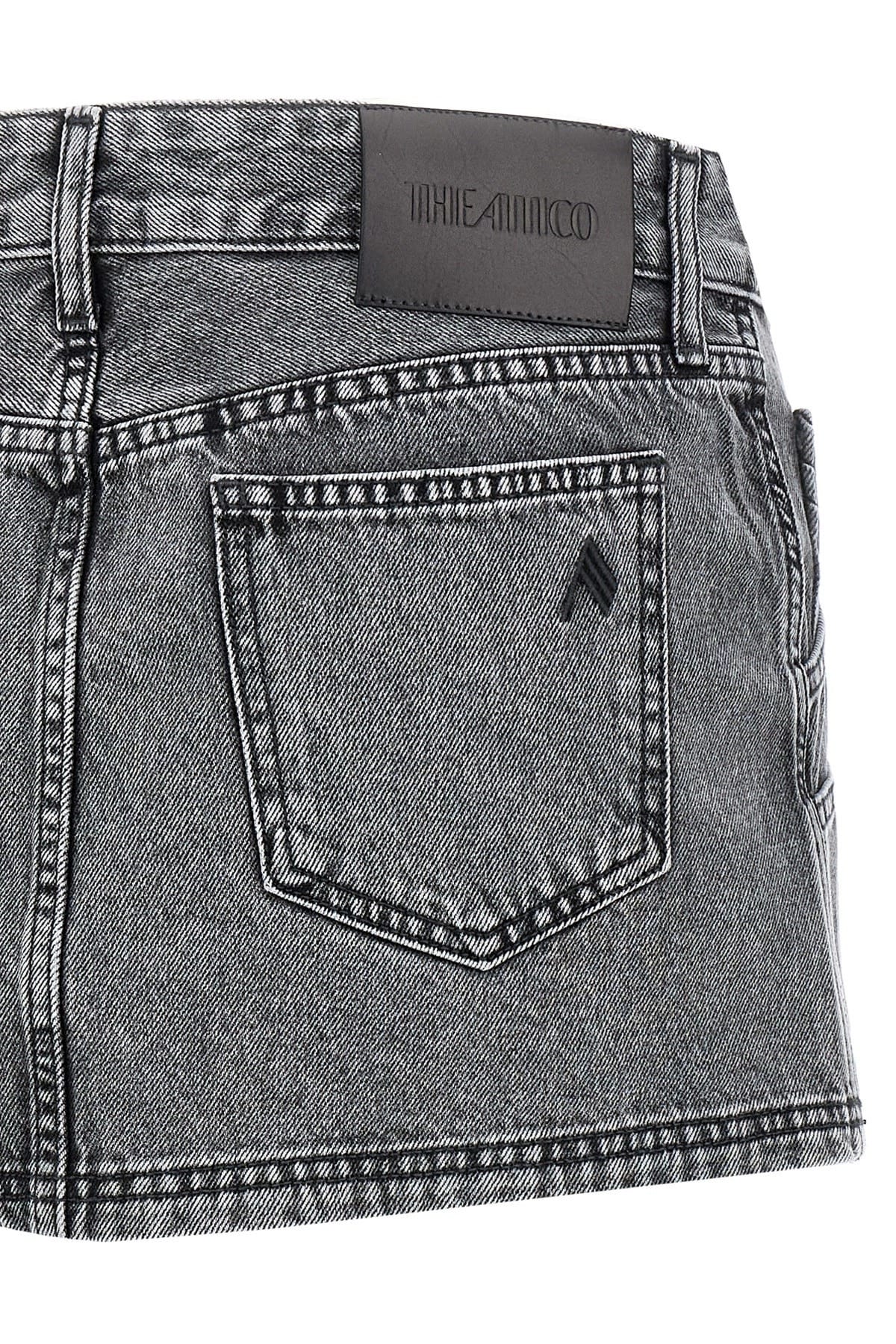 The Attico The Attico Multipocket Mini Skirt