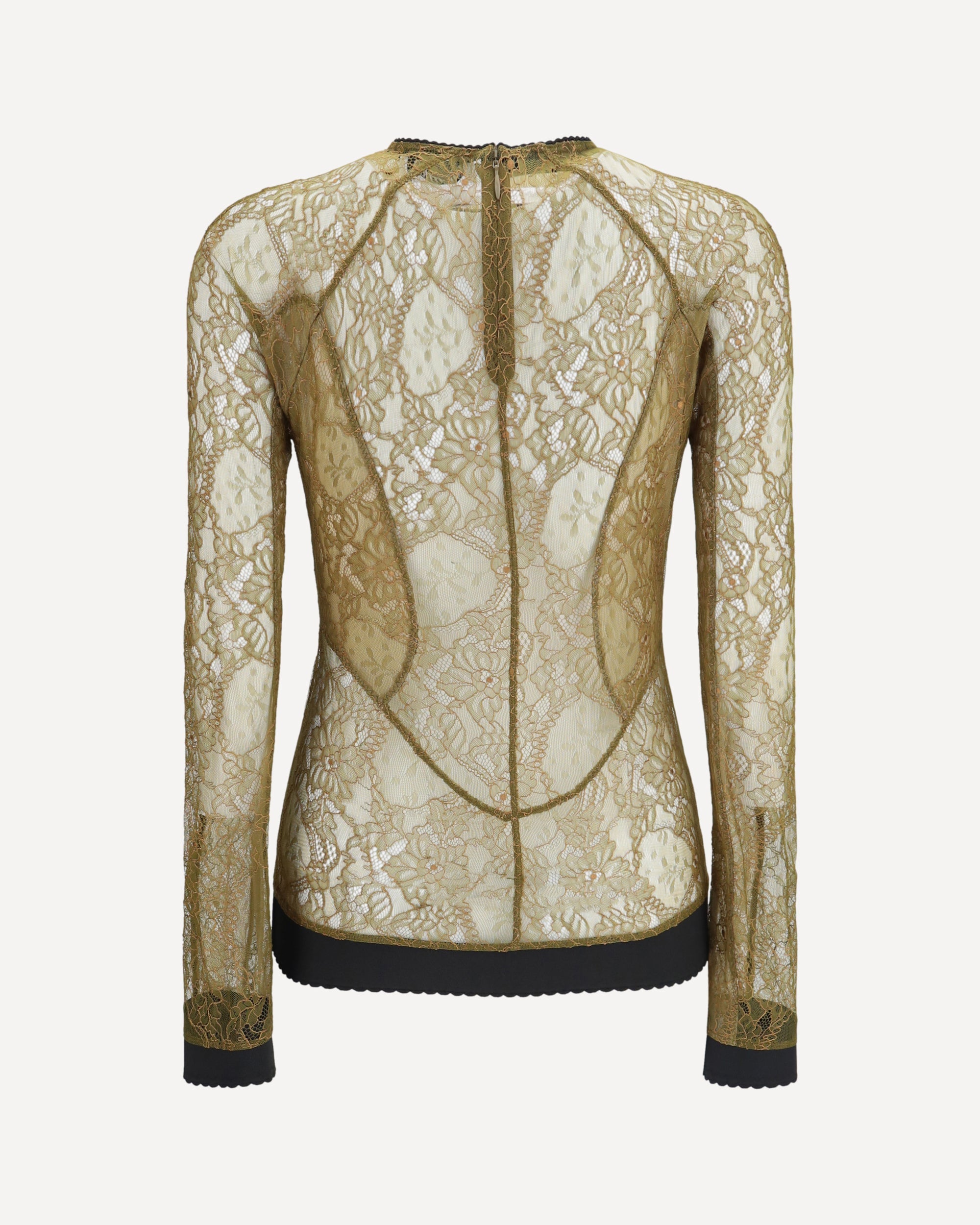 The Attico Olive Top - alternate view