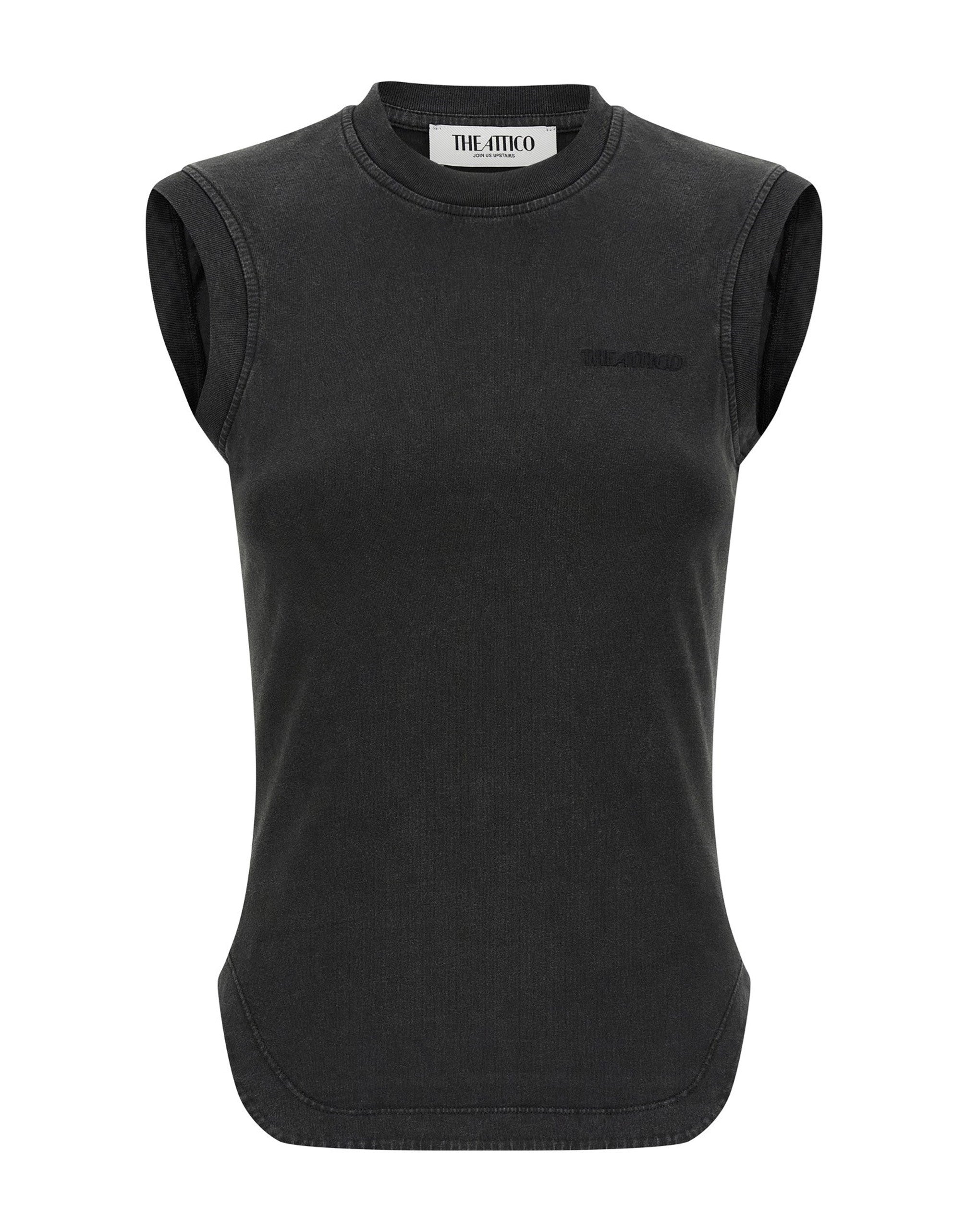 The Attico Reese Cotton Top