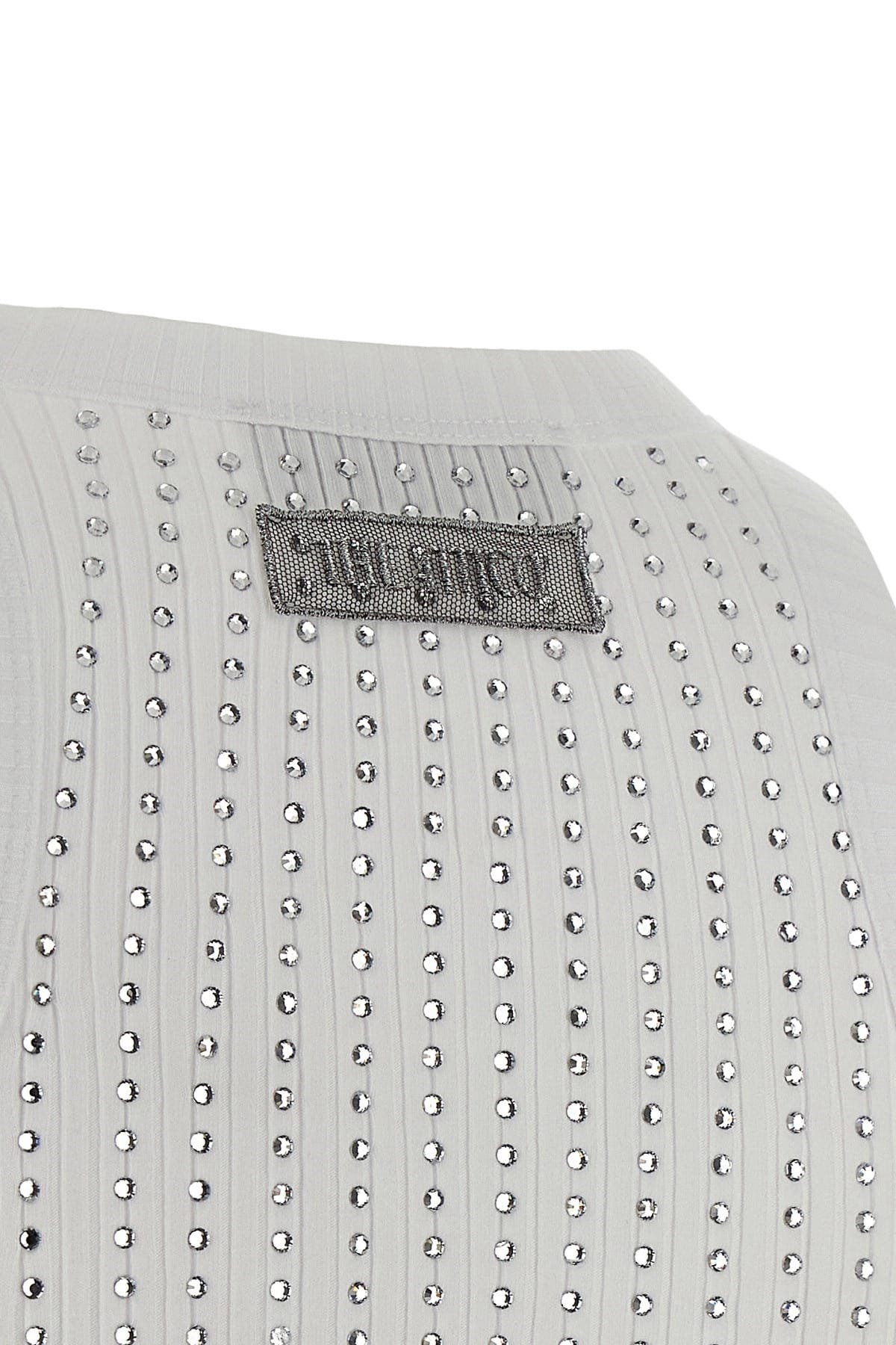 The Attico The Attico Rhinestone Tank Top