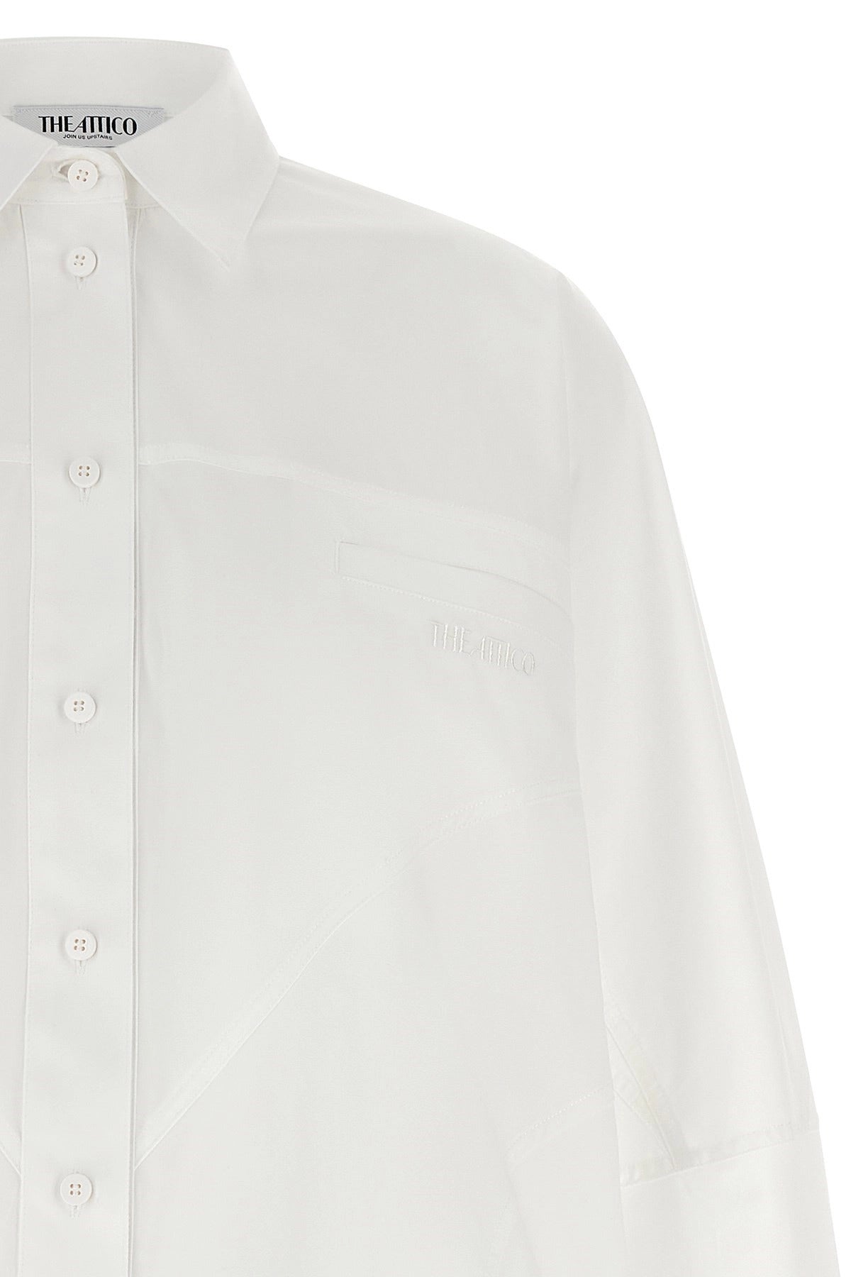 The Attico Shaped Hem Shirt