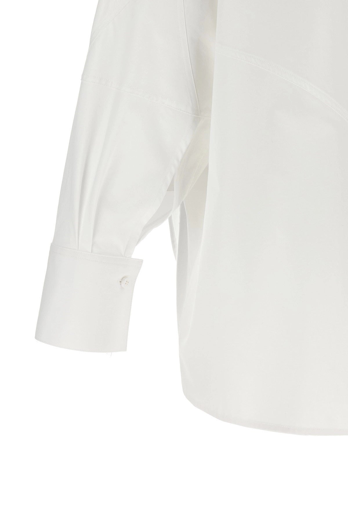 The Attico Shaped Hem Shirt