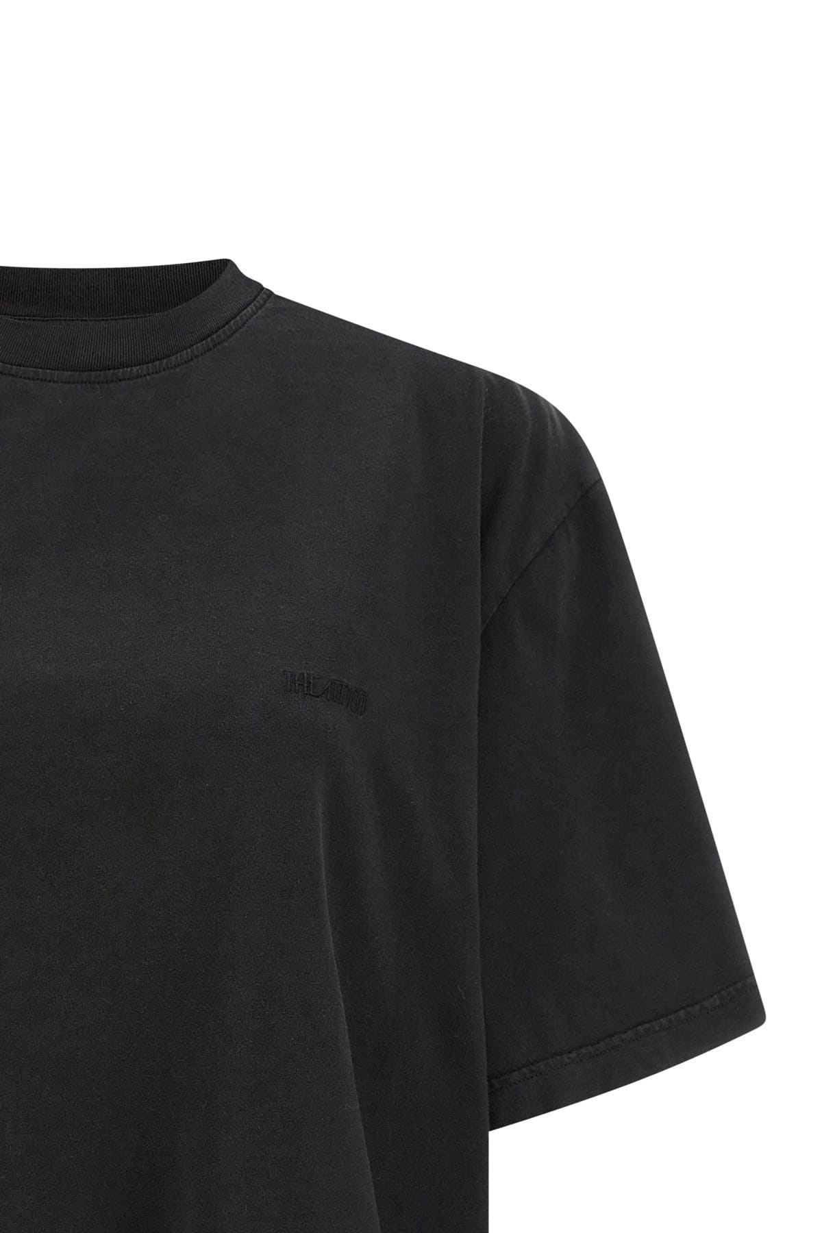 The Attico The Attico Shaped Split T-Shirt