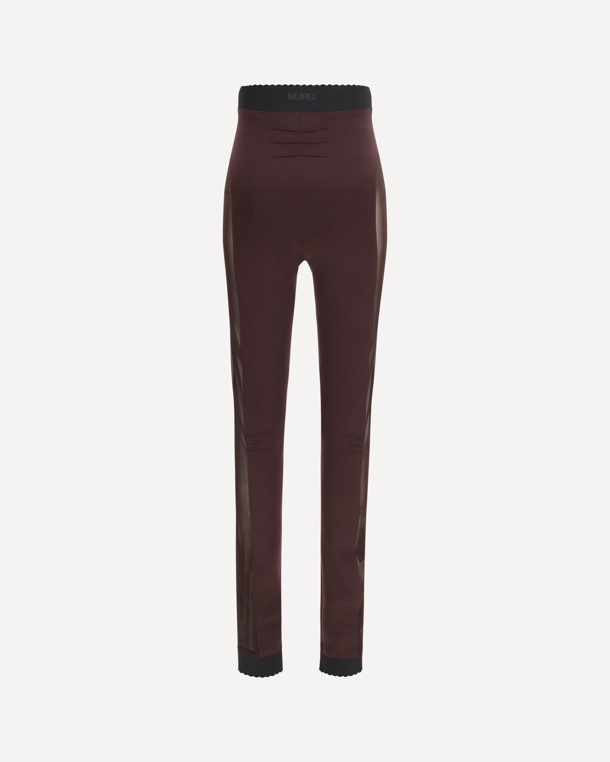The Attico Sheer Detail Leggings - alternate view