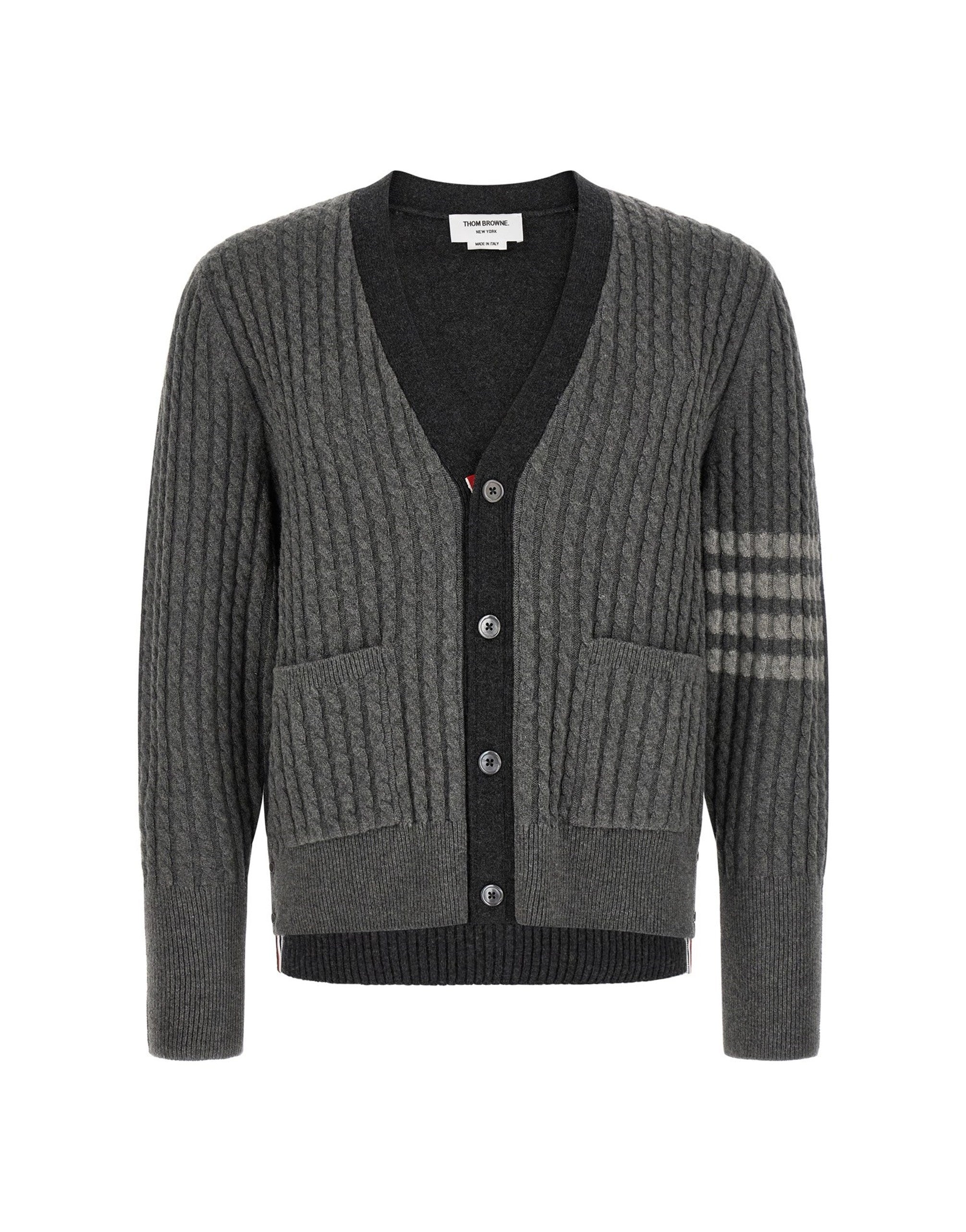 I*m様 THOM BROWNE Thom Browne 2-In-1 Trompe L'Œil Cardigan | Sendegaro