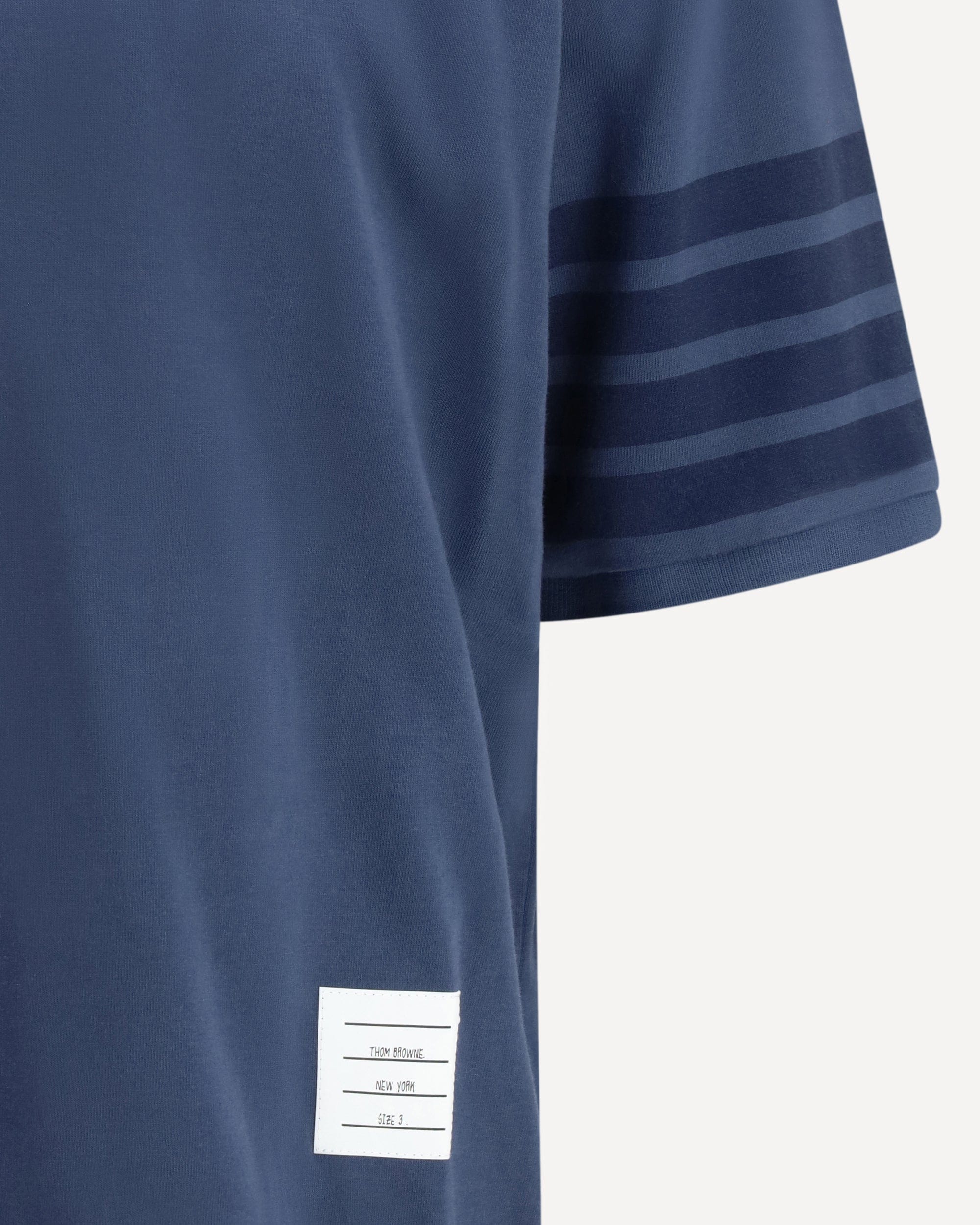 Thom Browne 4-Bar Cotton Jersey T-Shirt
