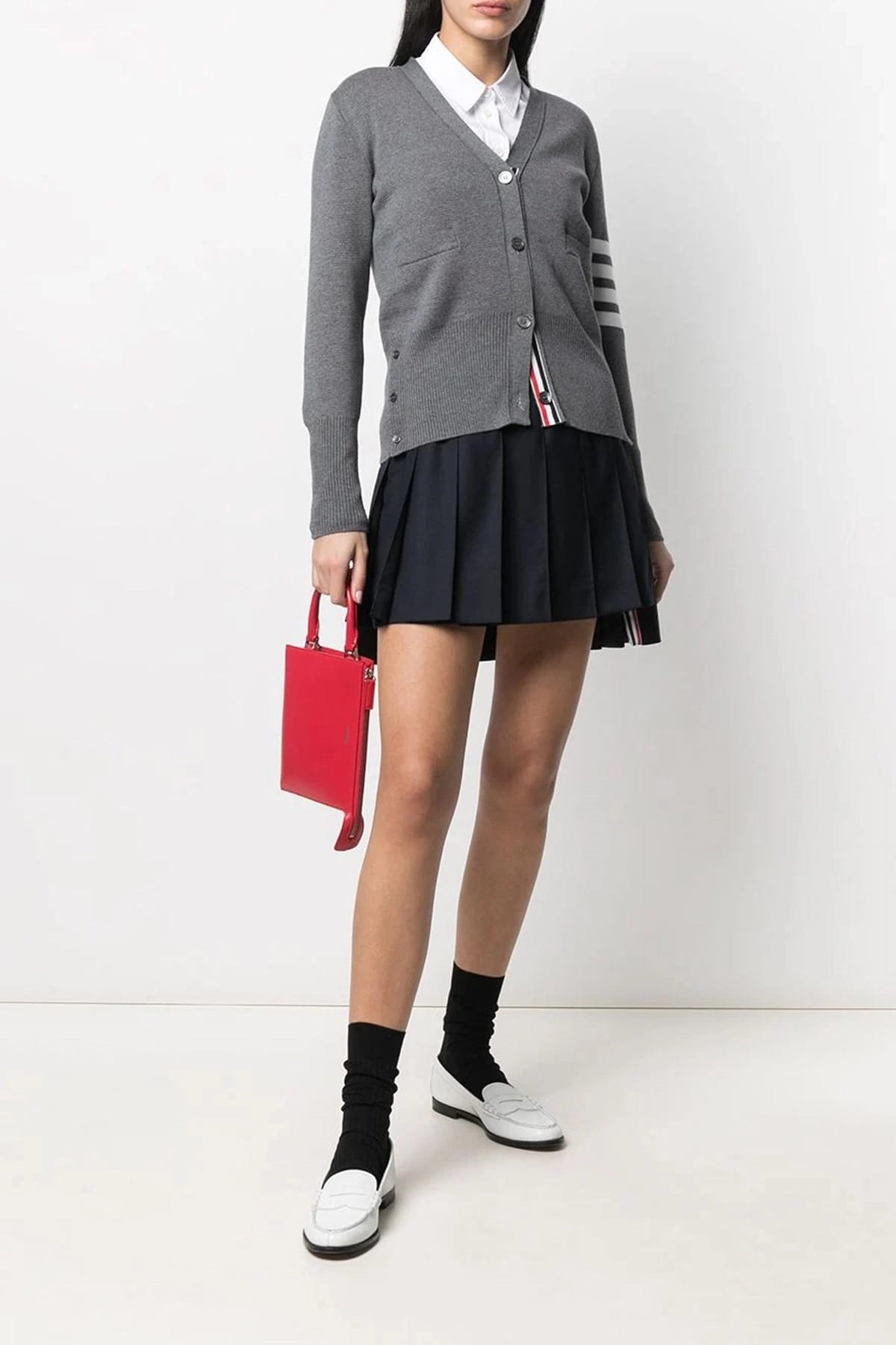 Thom Browne 4 Bar Mini Skirt - alternate view