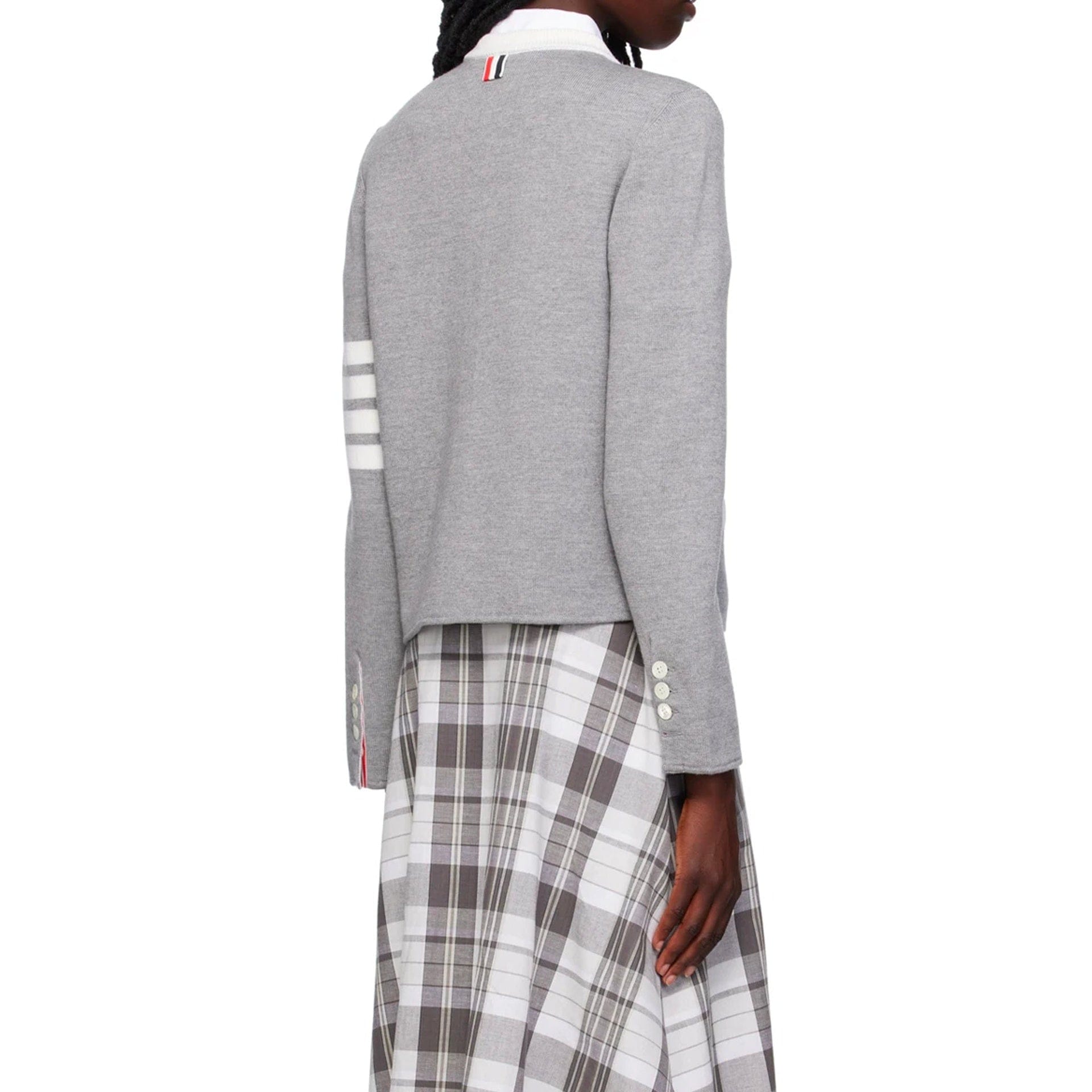 Thom Browne 4-Bar Stripe Cardigan
