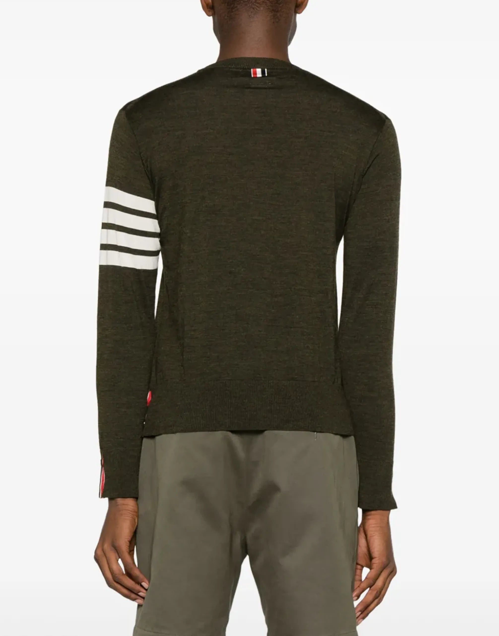 Thom Browne Thom Browne 4-Bar Wool Sweater