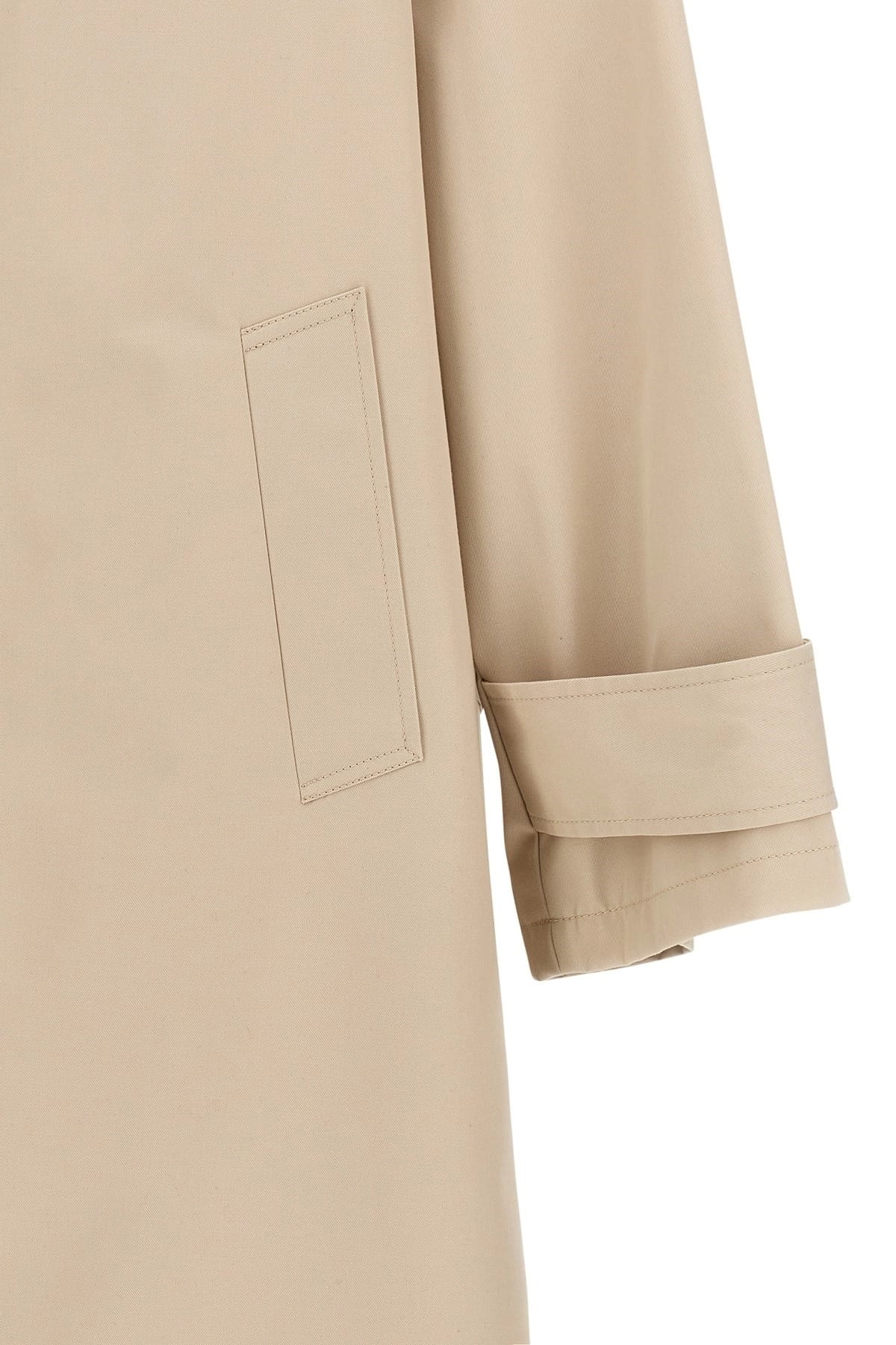 Thom Browne Thom Browne Beige Water-Repellent Trench Coat