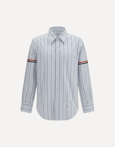 thom browne white dress shirt Women's Armband Classic Oxford Shirt in White Size 42