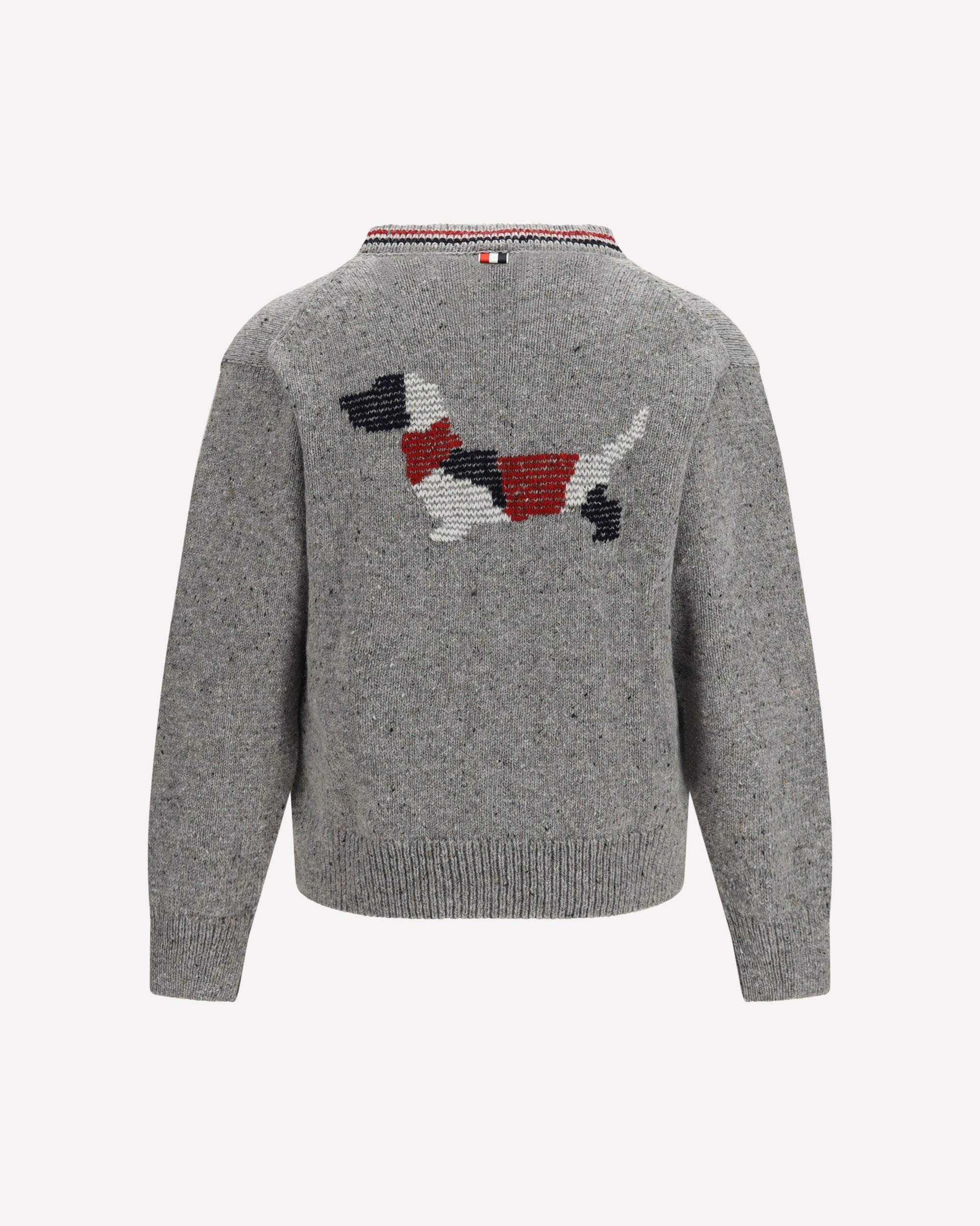 Cardigan Hector in filato Donegal Thom Browne