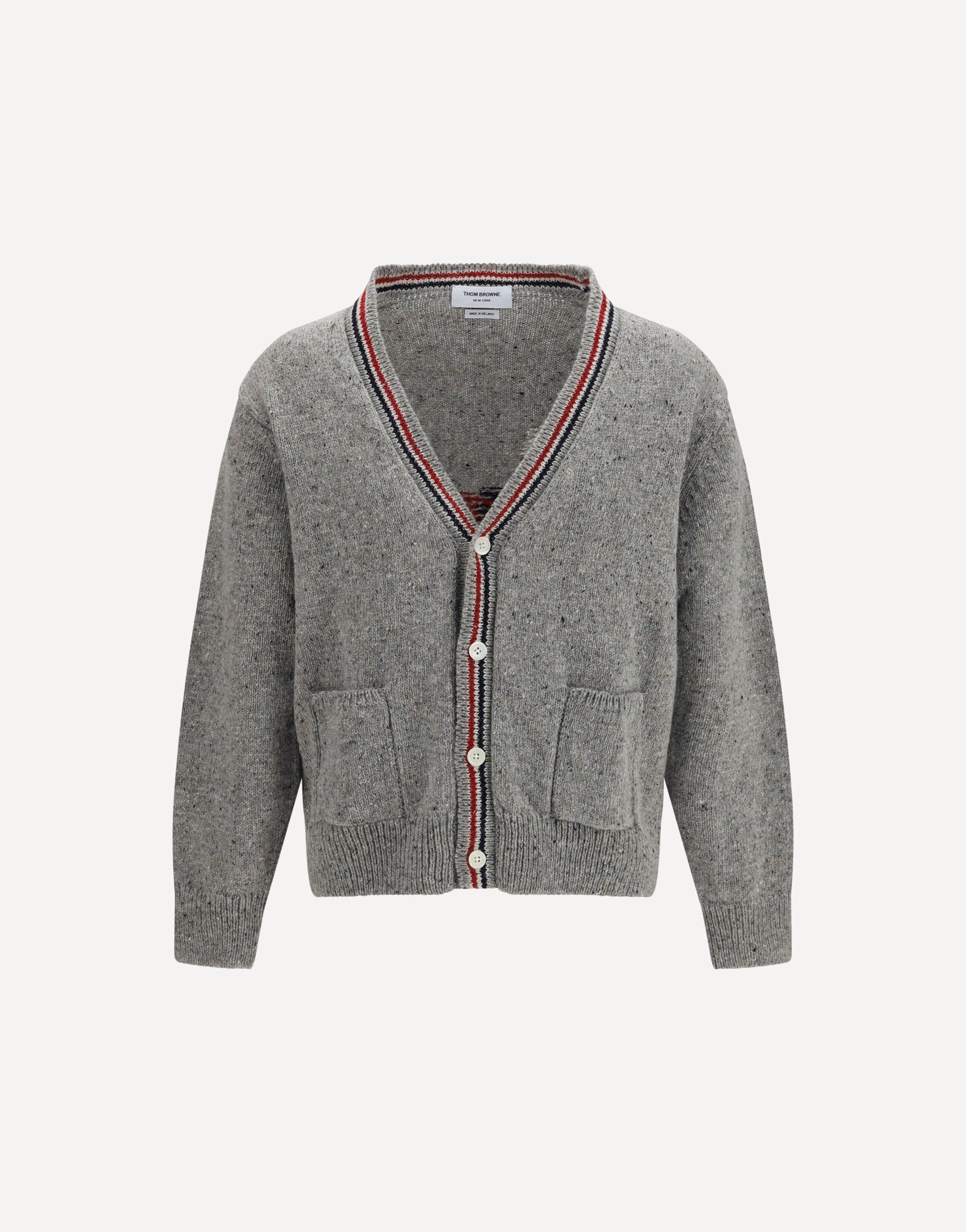 Cardigan Hector in filato Donegal Thom Browne