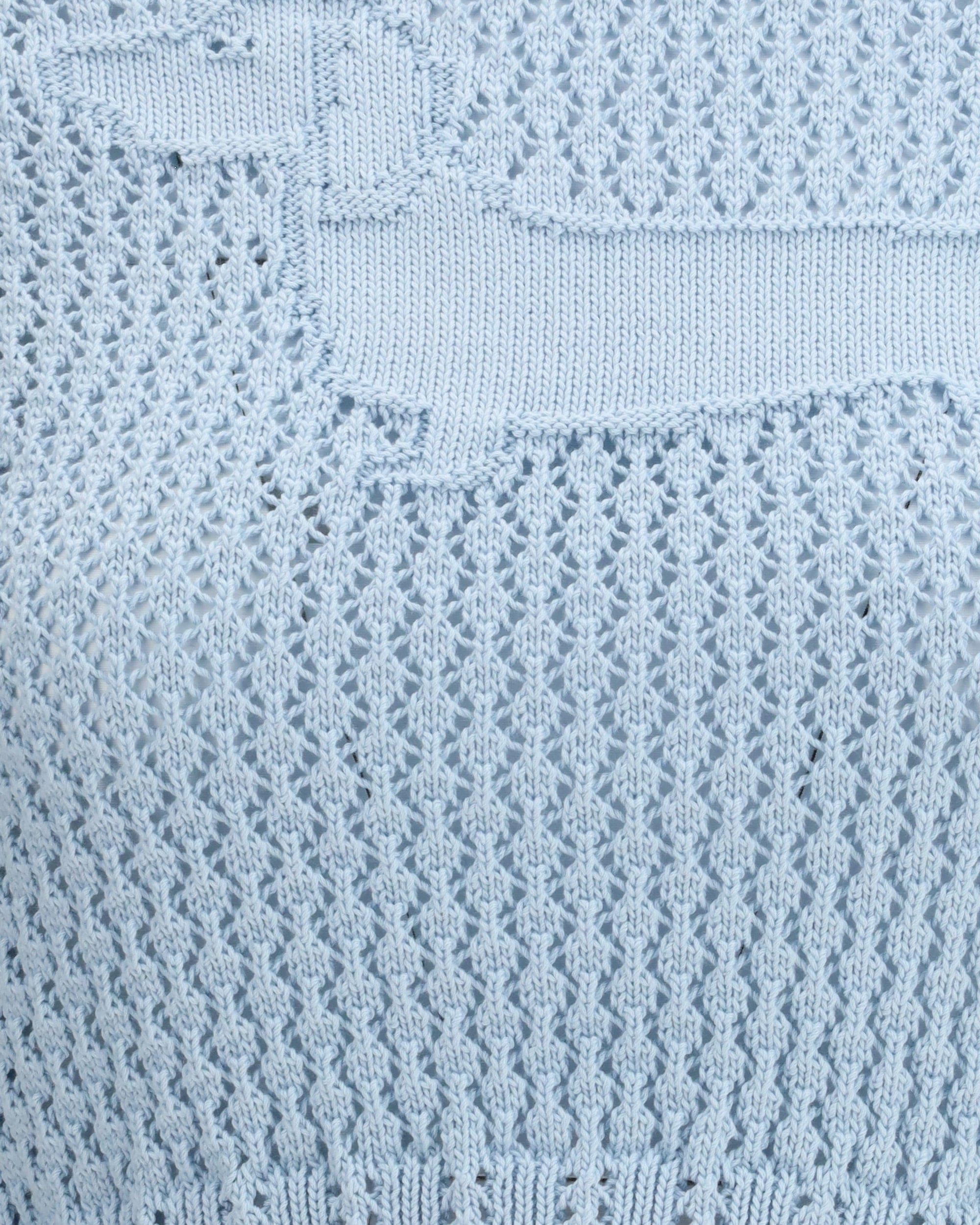 Thom Browne Hector T-Shirt With Pointelle Stitch