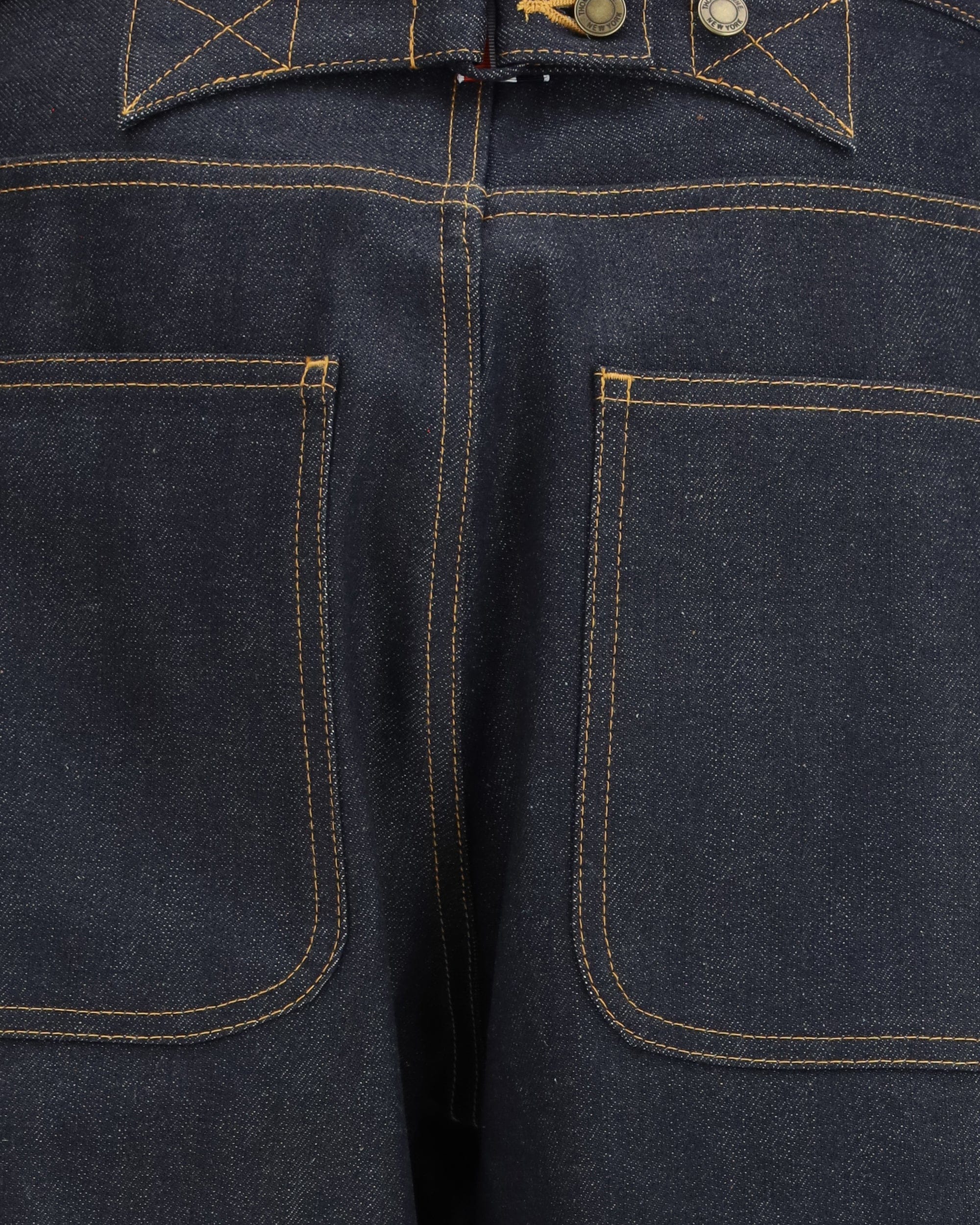 Thom Browne Japanese Selvedge Denim Five-Pocket Trousers