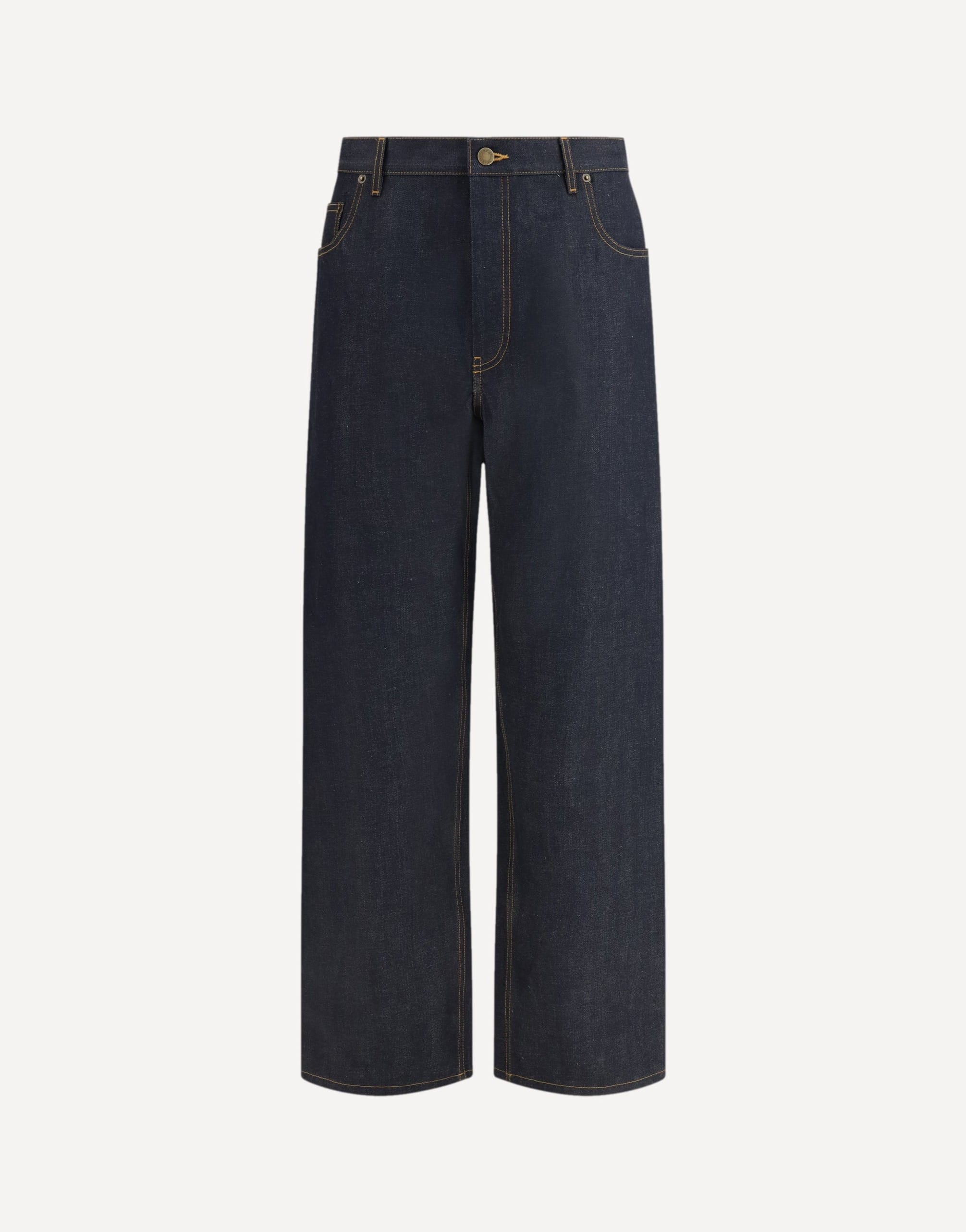Thom Browne Japanese Selvedge Denim Five-Pocket Trousers