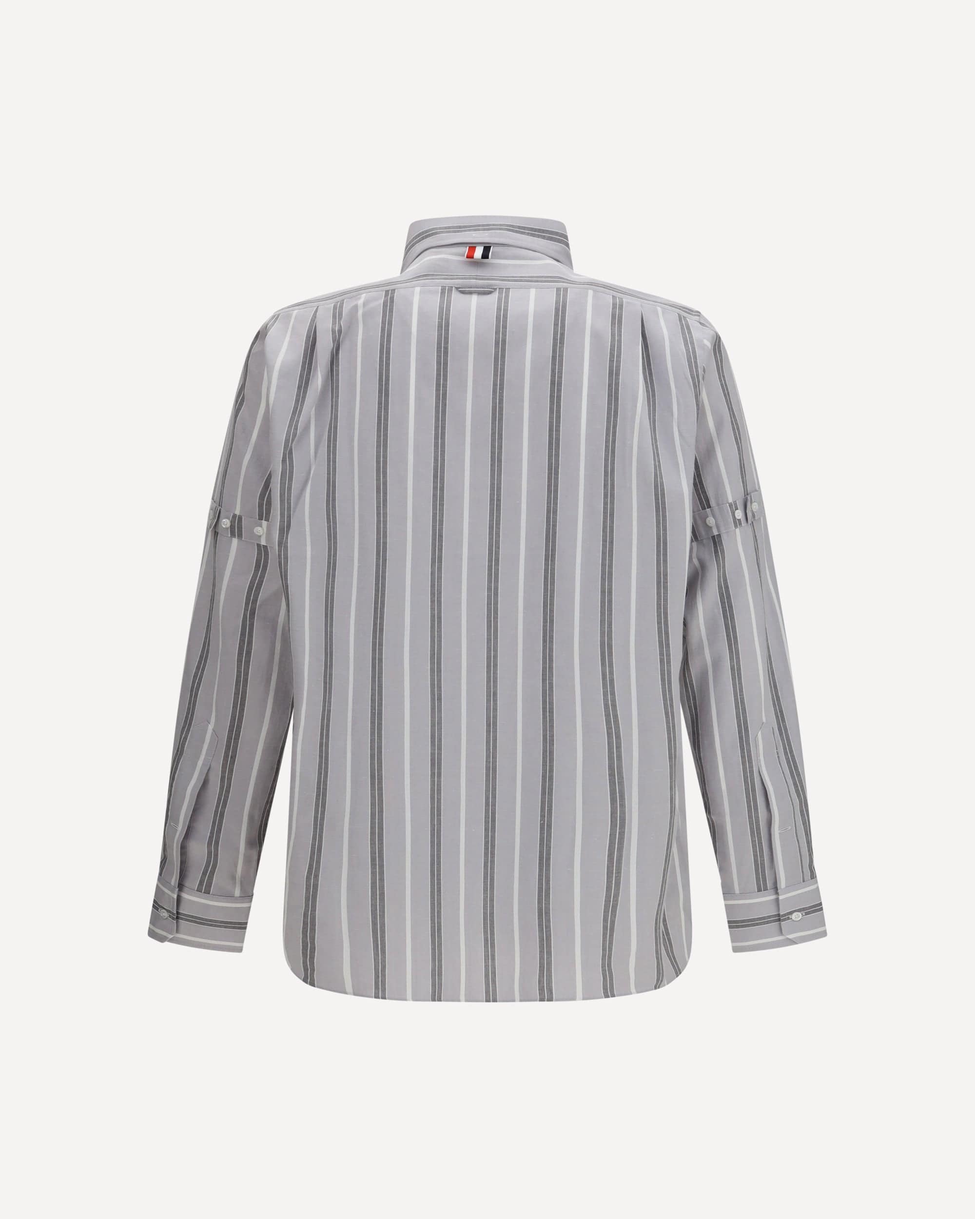 Madras gestreept armbandoverhemd - alternate view
