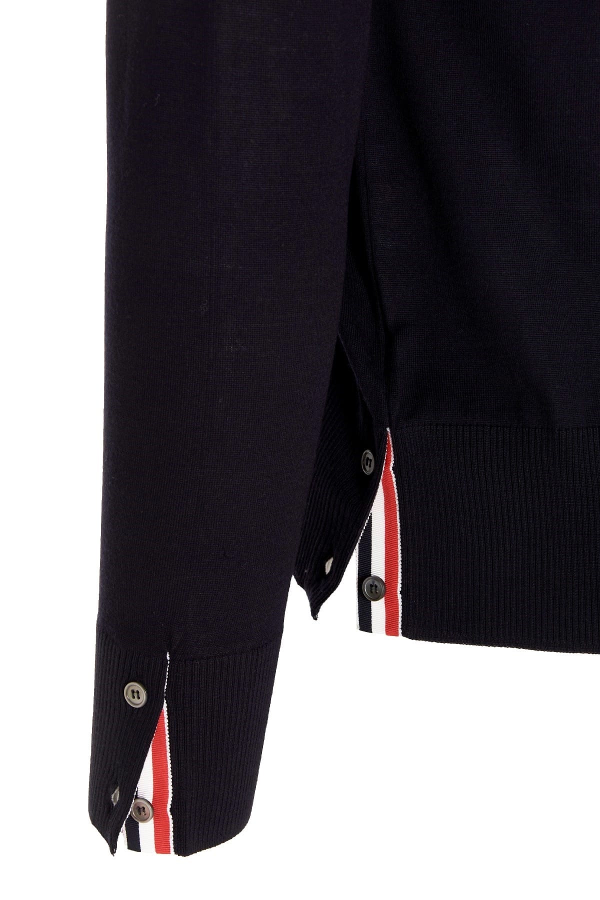 Thom Browne Thom Browne Merino Wool 4-Bar Cardigan