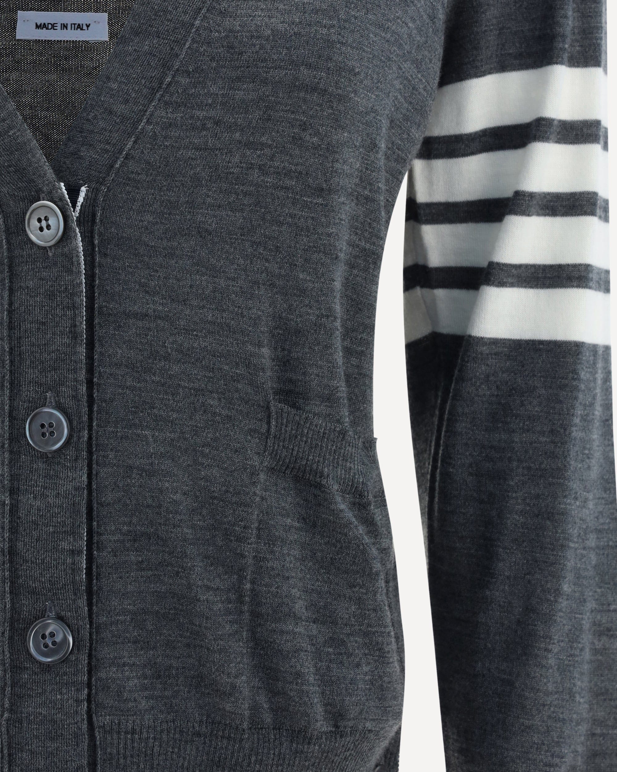 Thom Browne Merino Wool Cardigan