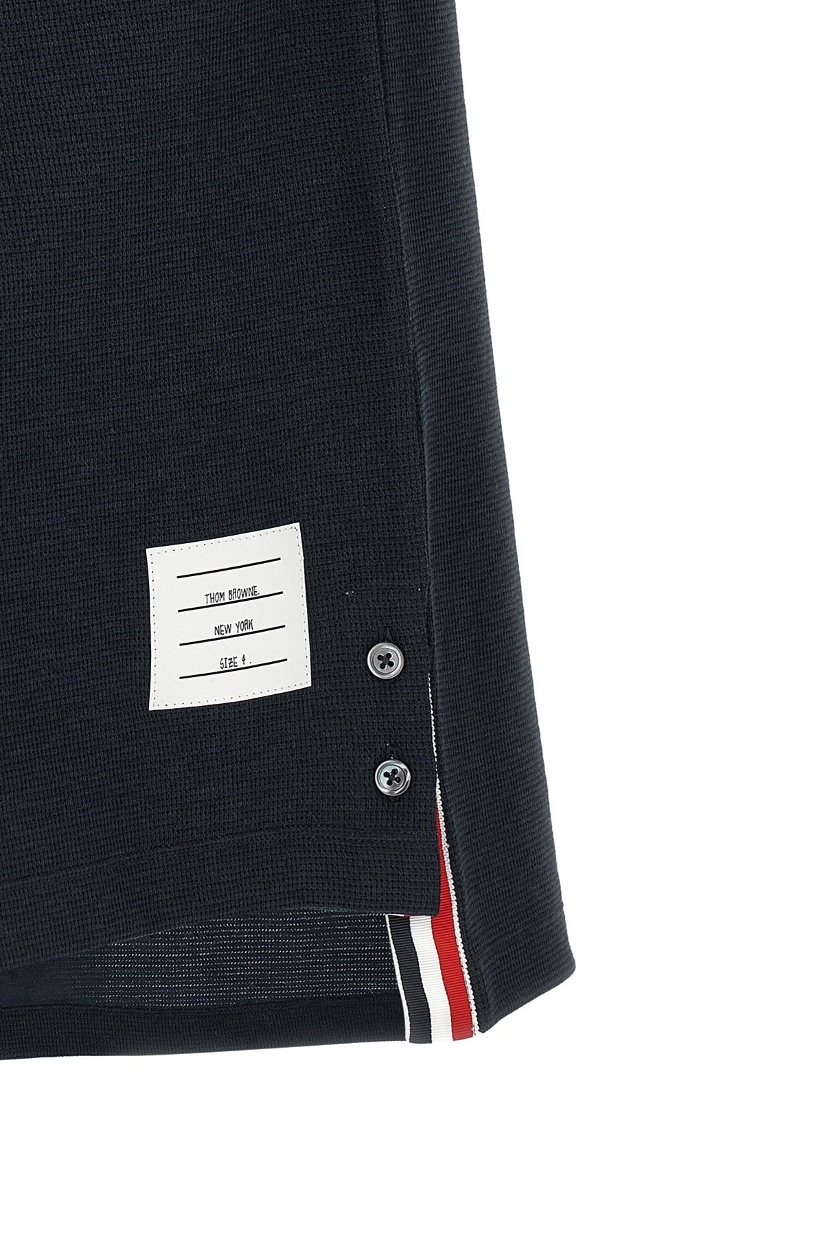 THOM BROWNE ストライプ ポロシャツ　美品 THOM BROWNE ストライプ ポロシャツ 美品 メンズ Tシャツ・ポロシャツ