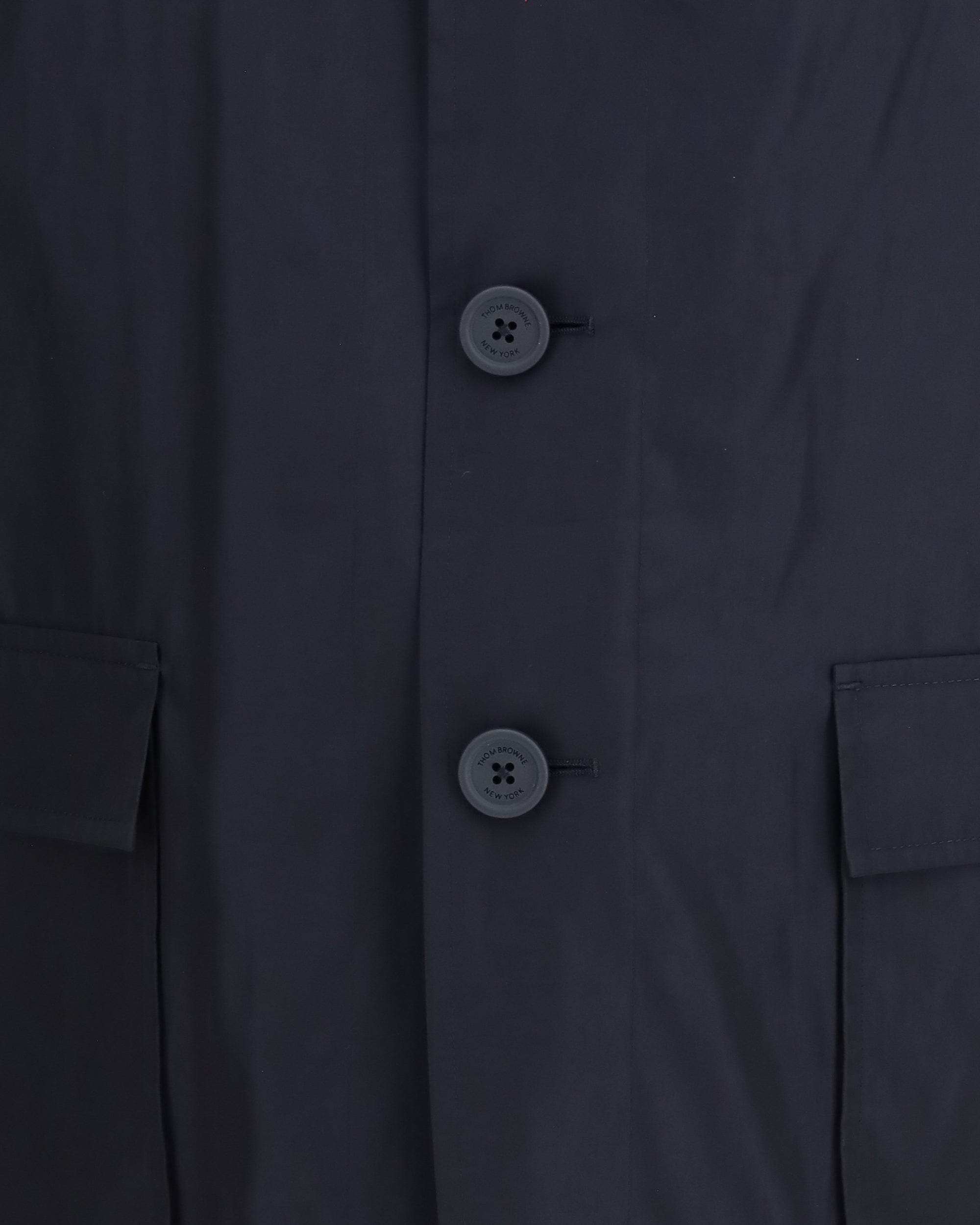 Thom Browne Packable Logo Print Jacket