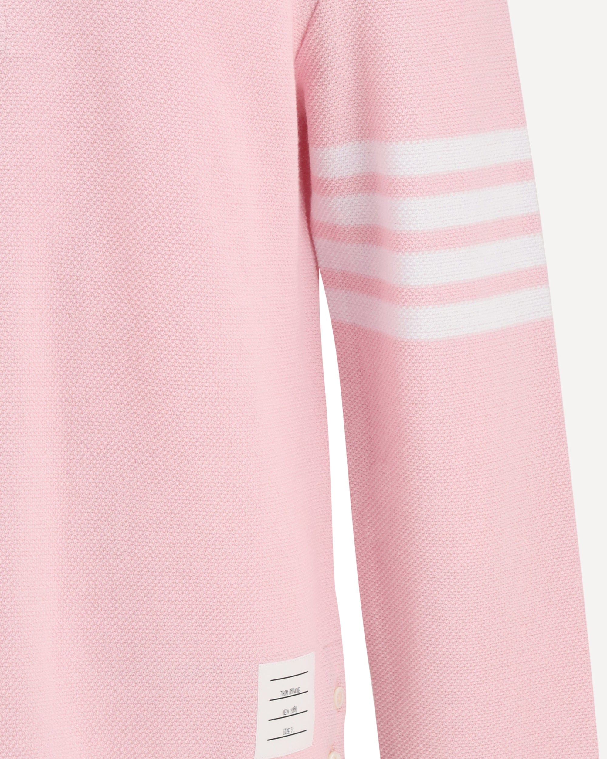 Thom Browne Piqué Long-Sleeve Polo