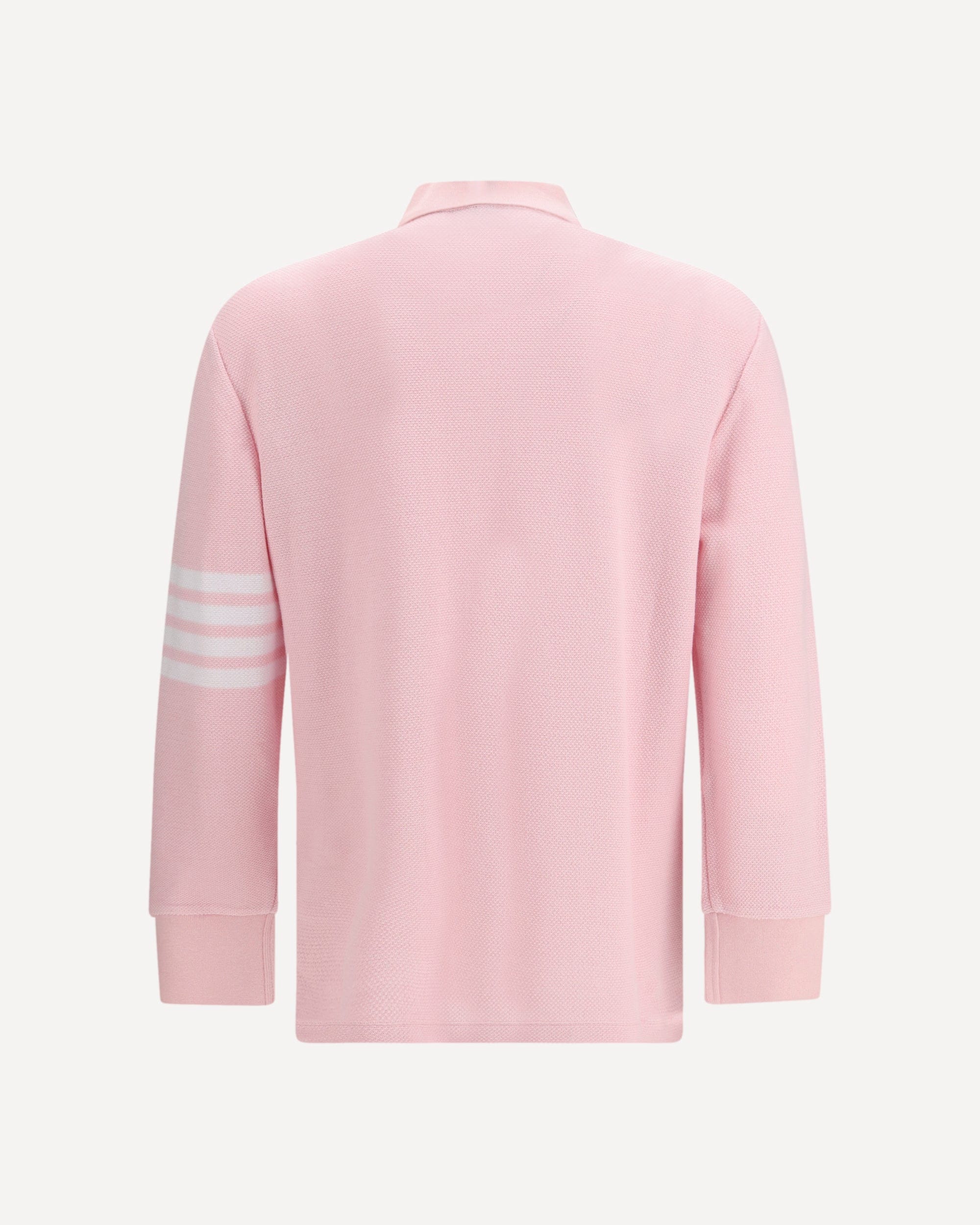 Piqué polo met lange mouwen - alternate view