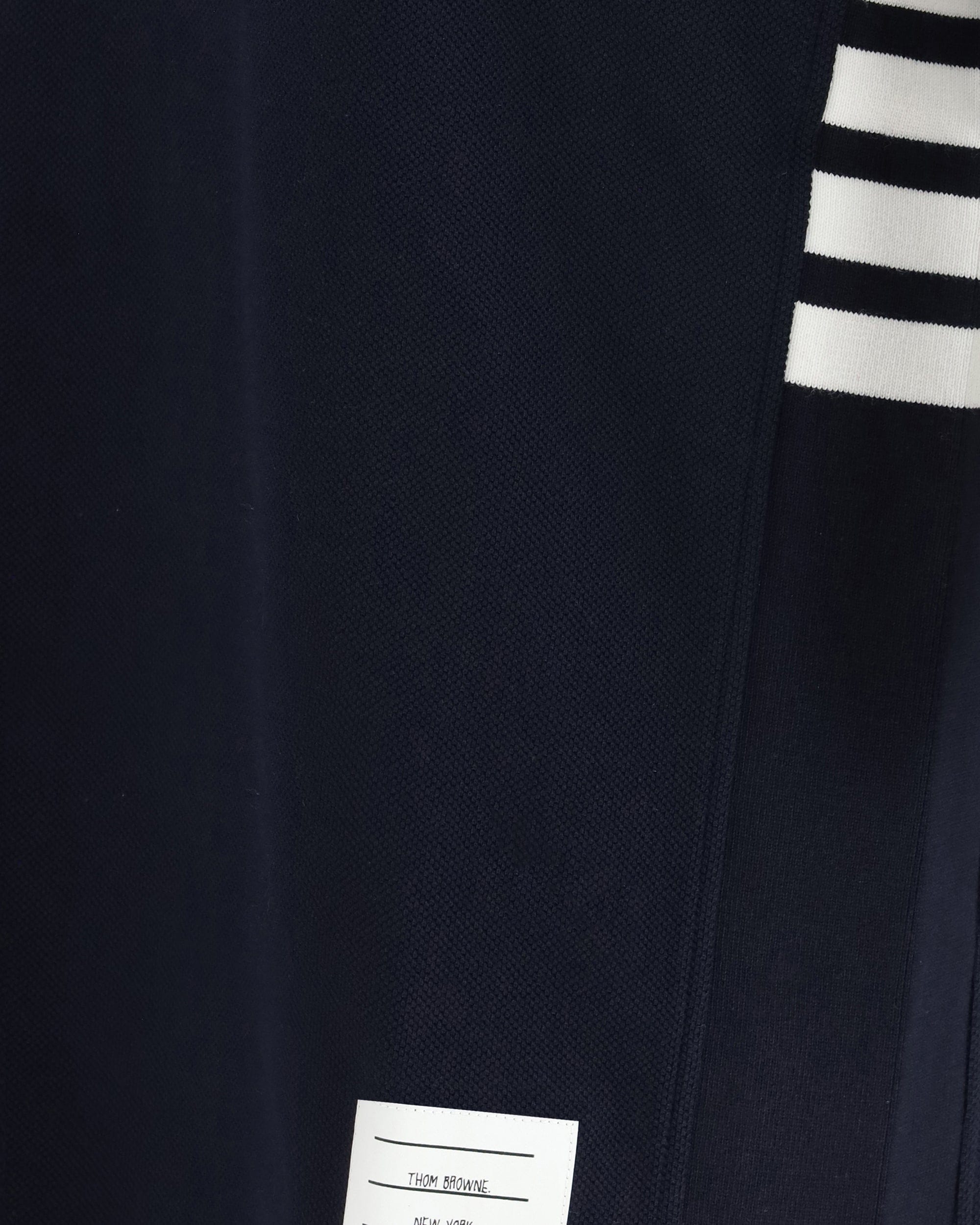 Thom Browne Polo Shirt With Iconic Bands