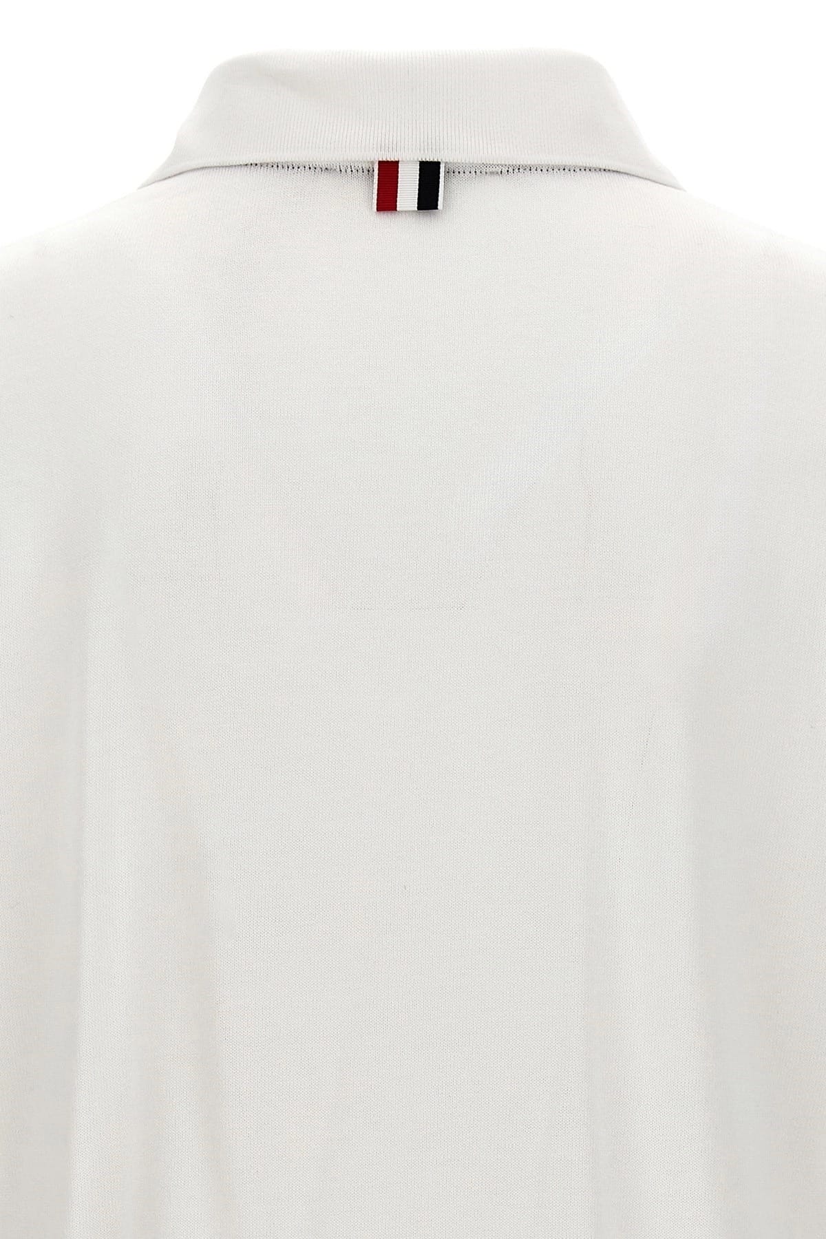 Thom Browne Thom Browne Rwb Sleeve Polo Shirt