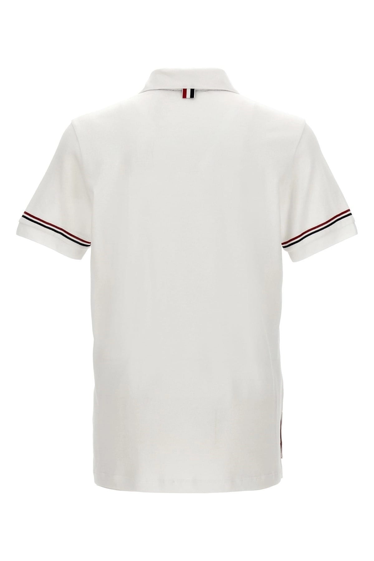 Thom Browne Rwb Sleeve Polo Shirt - alternate view