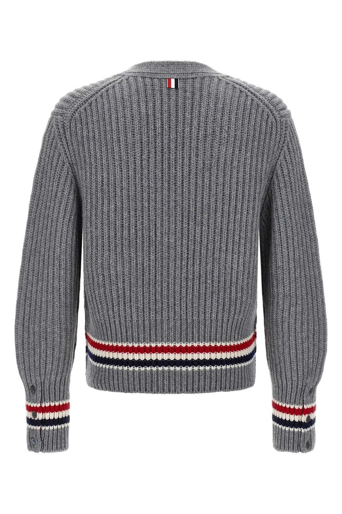 Thom Browne Thom Browne Rwb Tape Cardigan