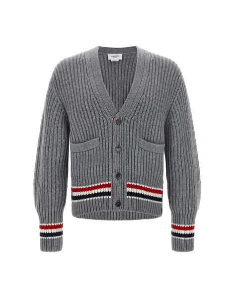 Thom Browne Rwb Tape Cardigan | Sendegaro CA
