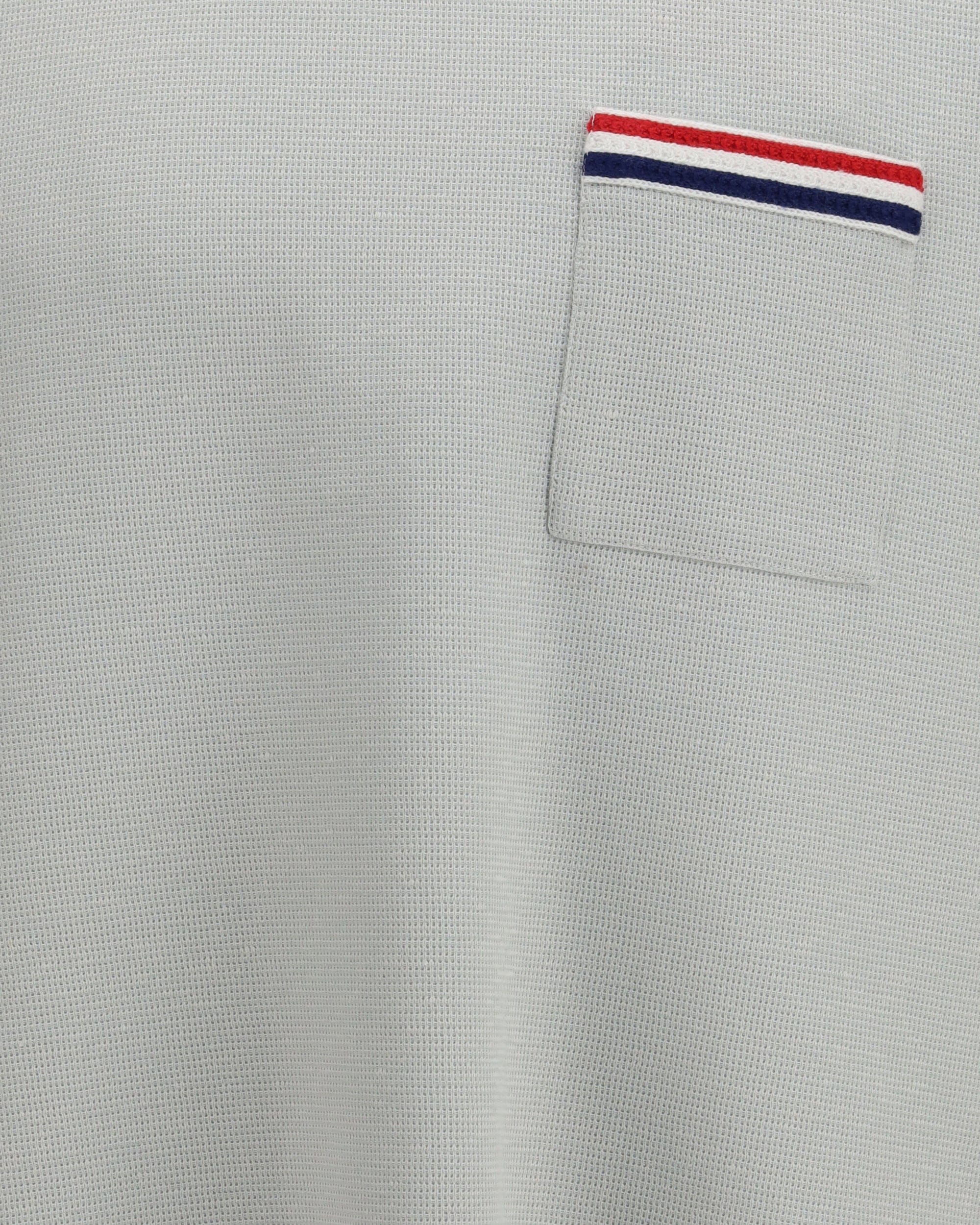 Thom Browne Short-Sleeve Cotton-Linen T-Shirt