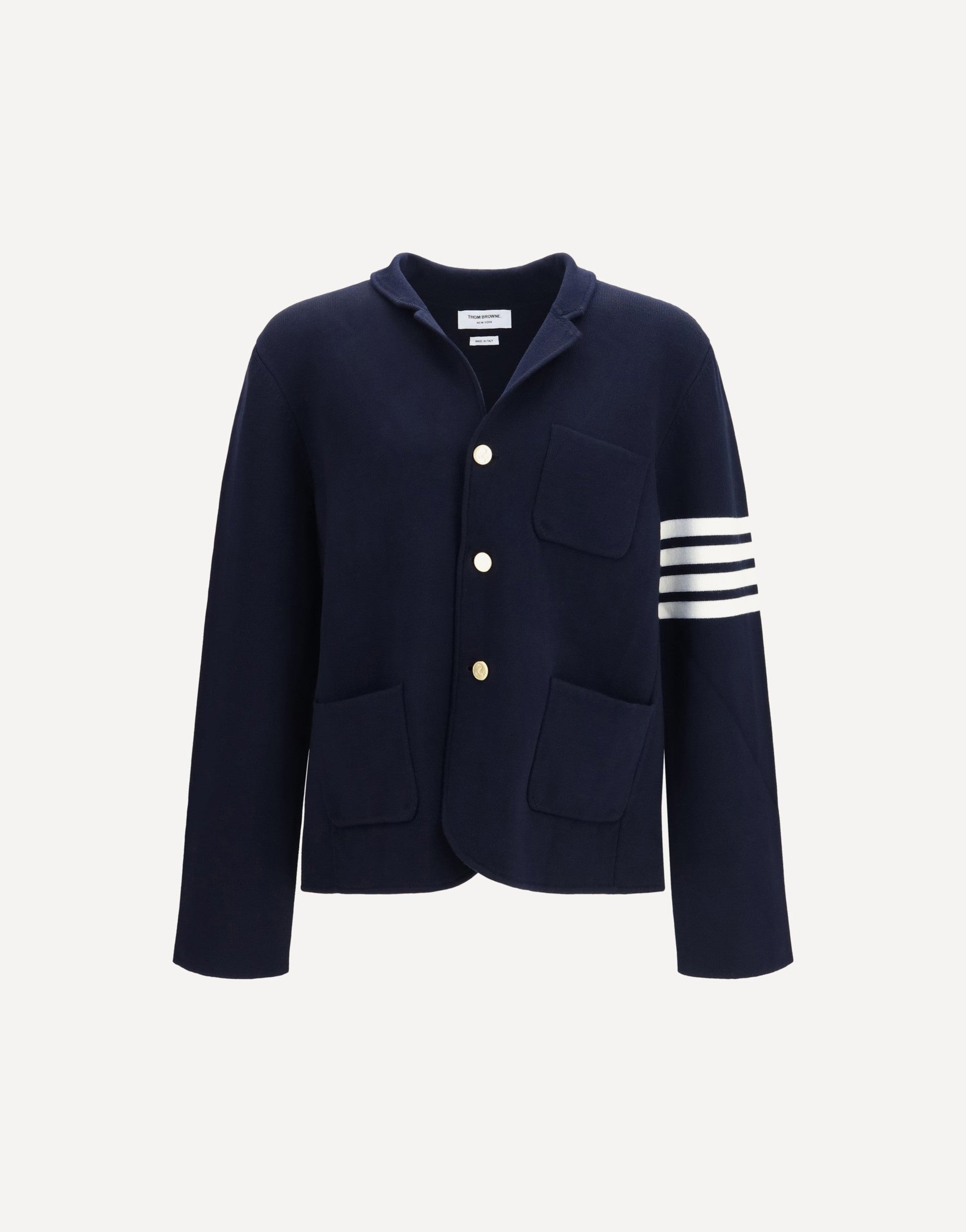 Thom Browne einreihige Wolljacke