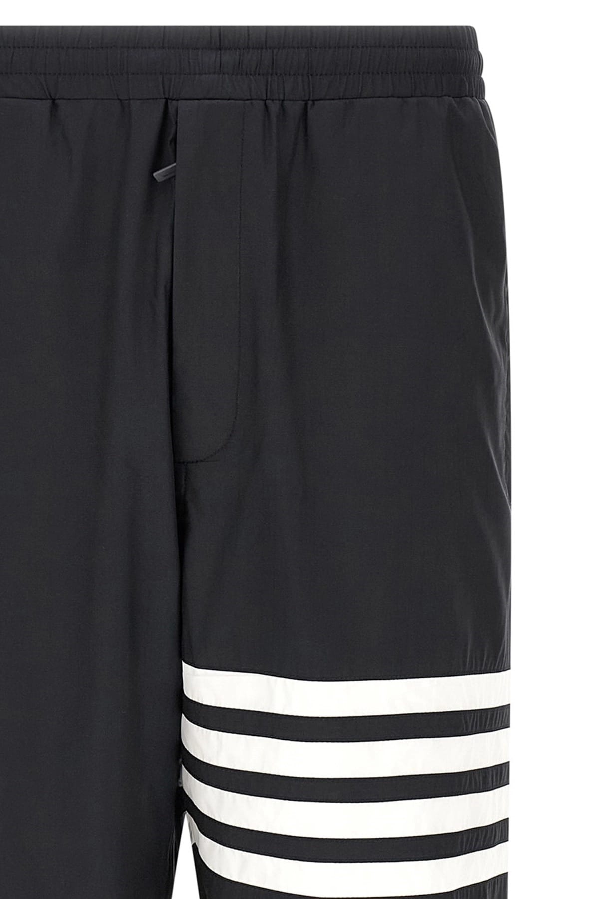Thom Browne Thom Browne Track Shiny Ripstop Joggers