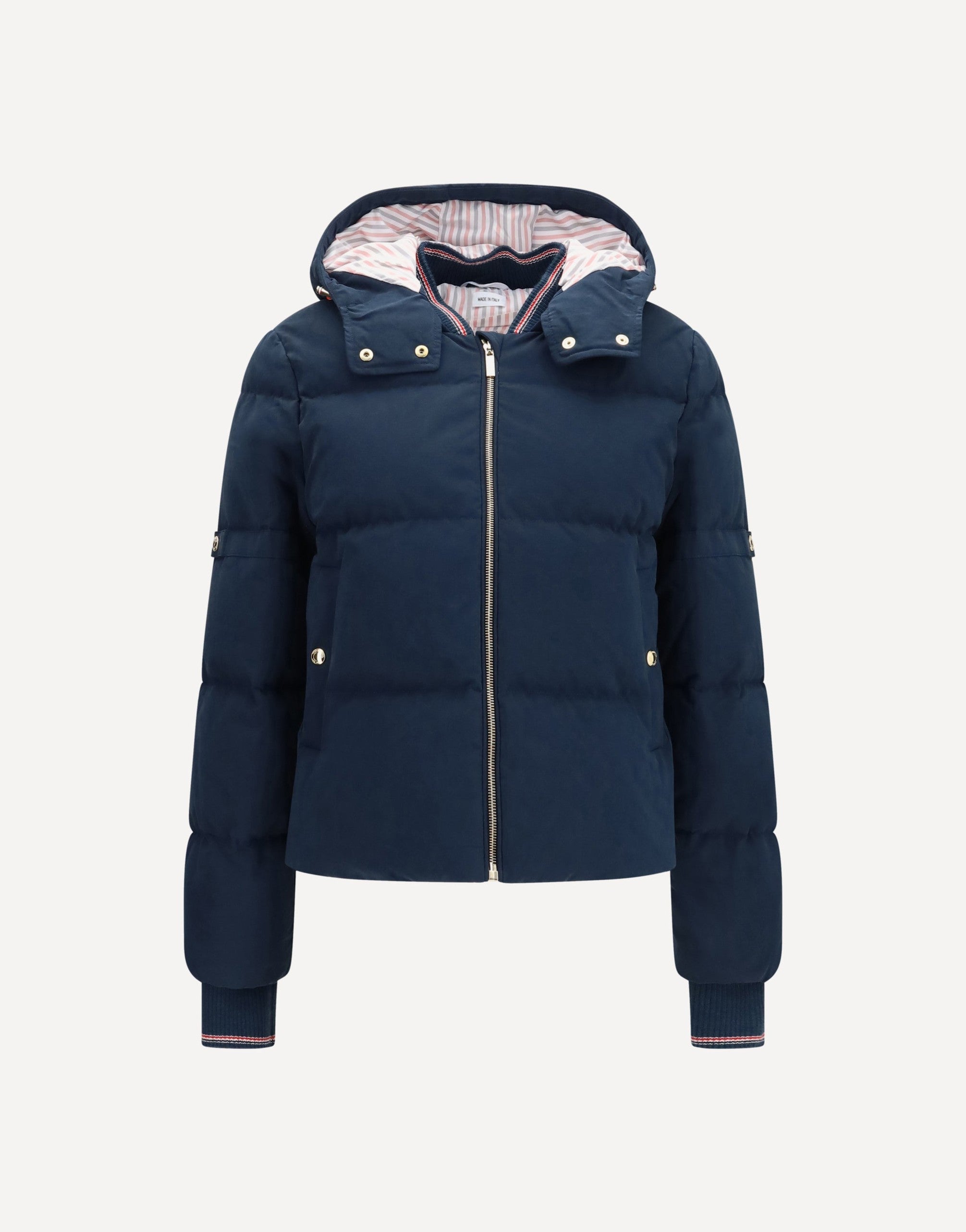Thom Browne Waxed Technical Puffer Jacket