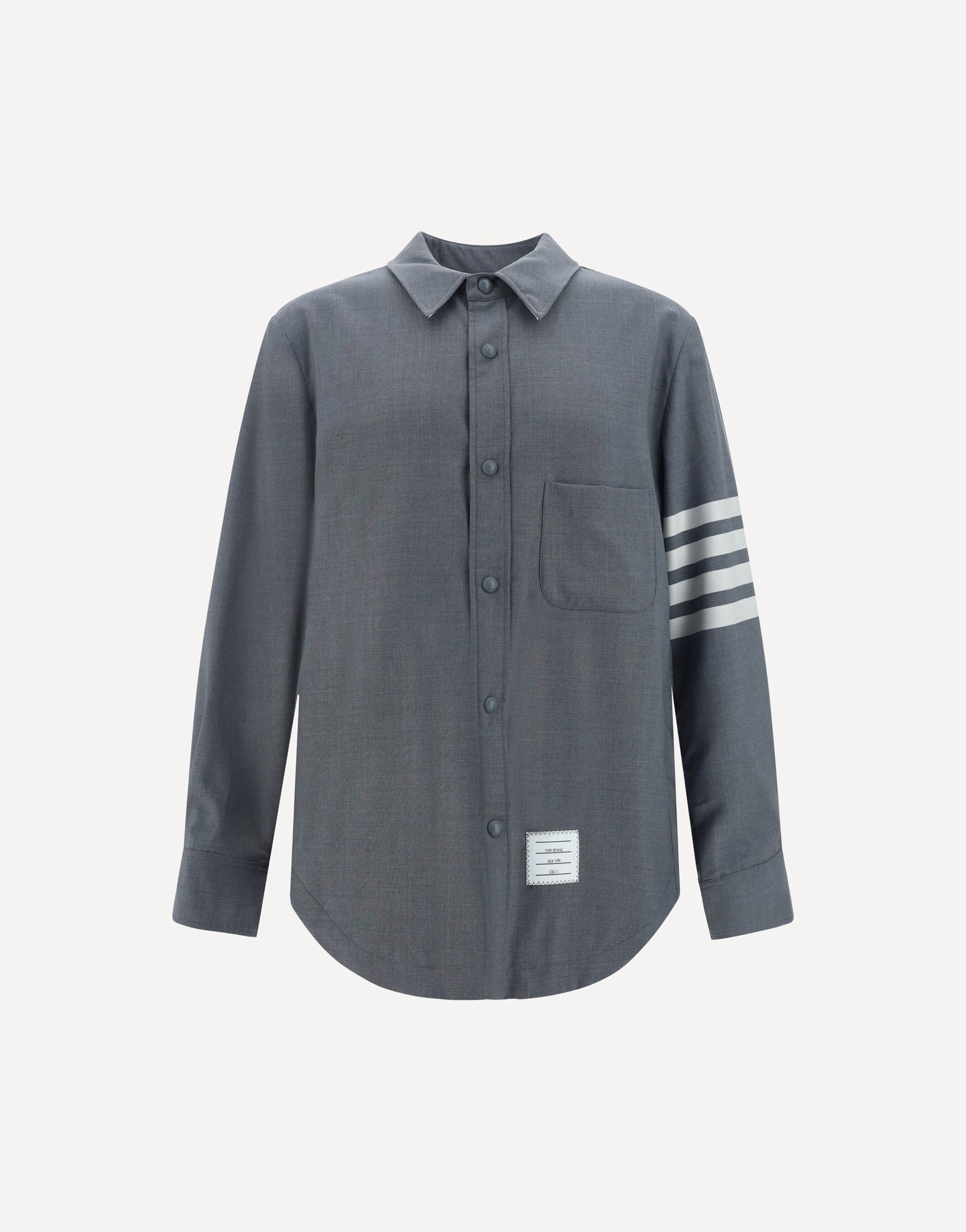 Thom Browne Wool Cotton Blend Shirt