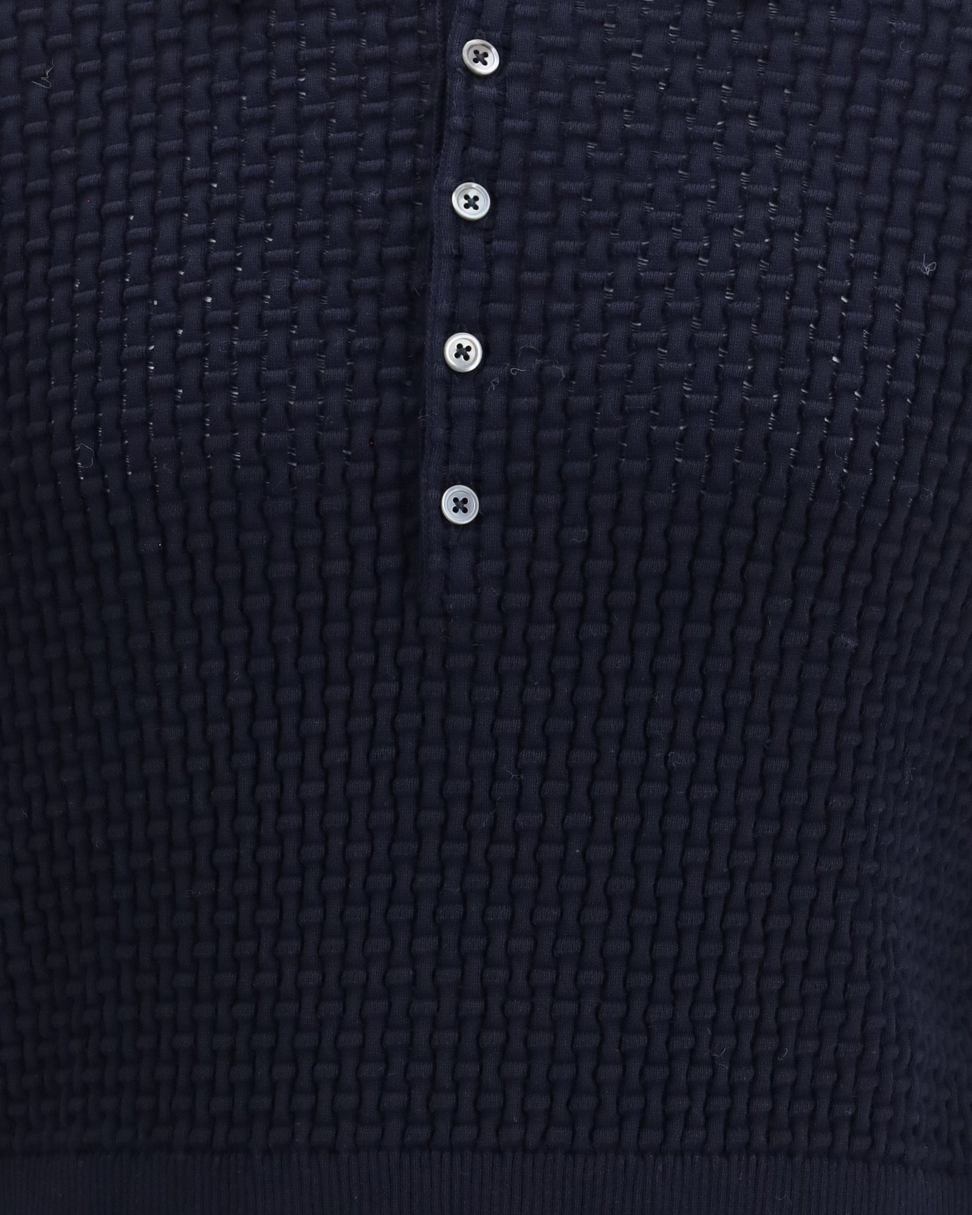 Thom Browne Woven Cotton Polo Shirt