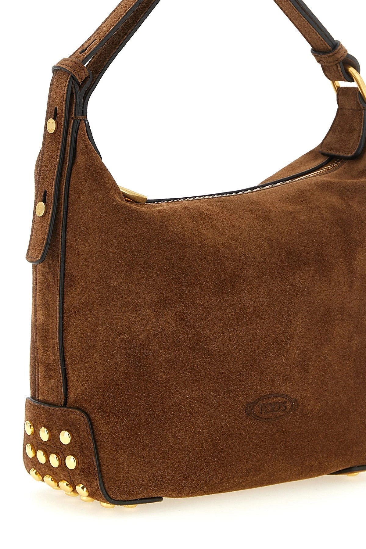 Tod's Gommini Mini Suede Shoulder Bag